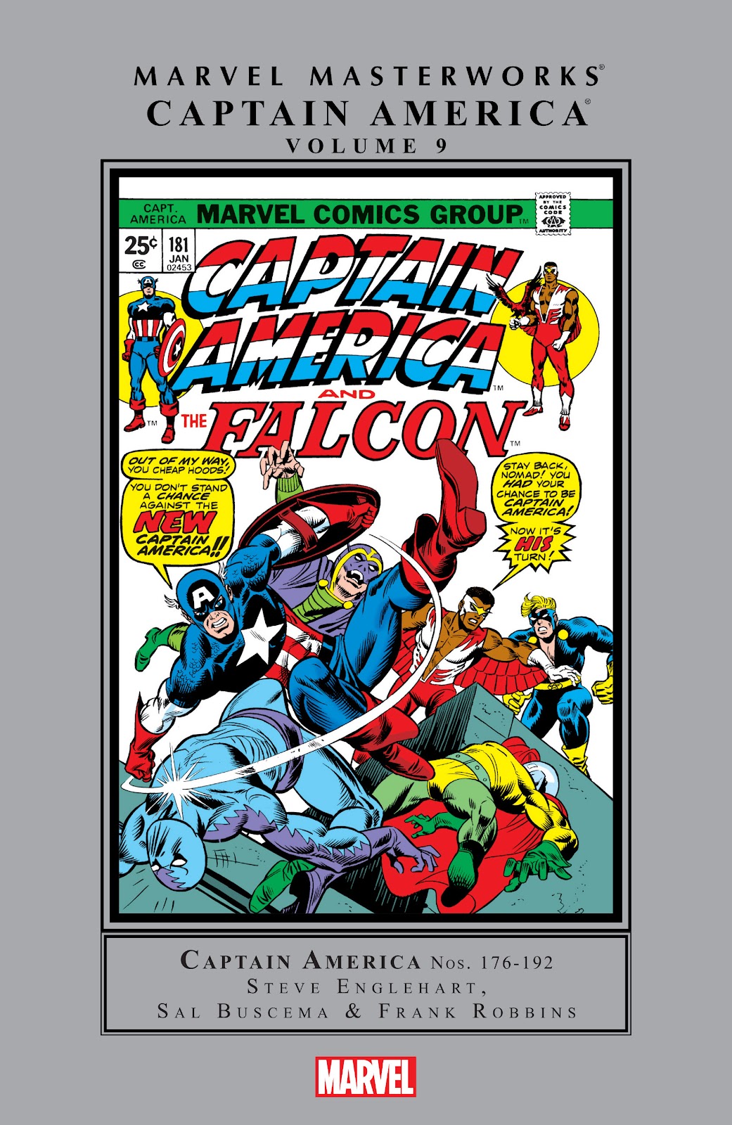Marvel Masterworks: Captain America issue TPB 9 (Part 1) - Page 1
