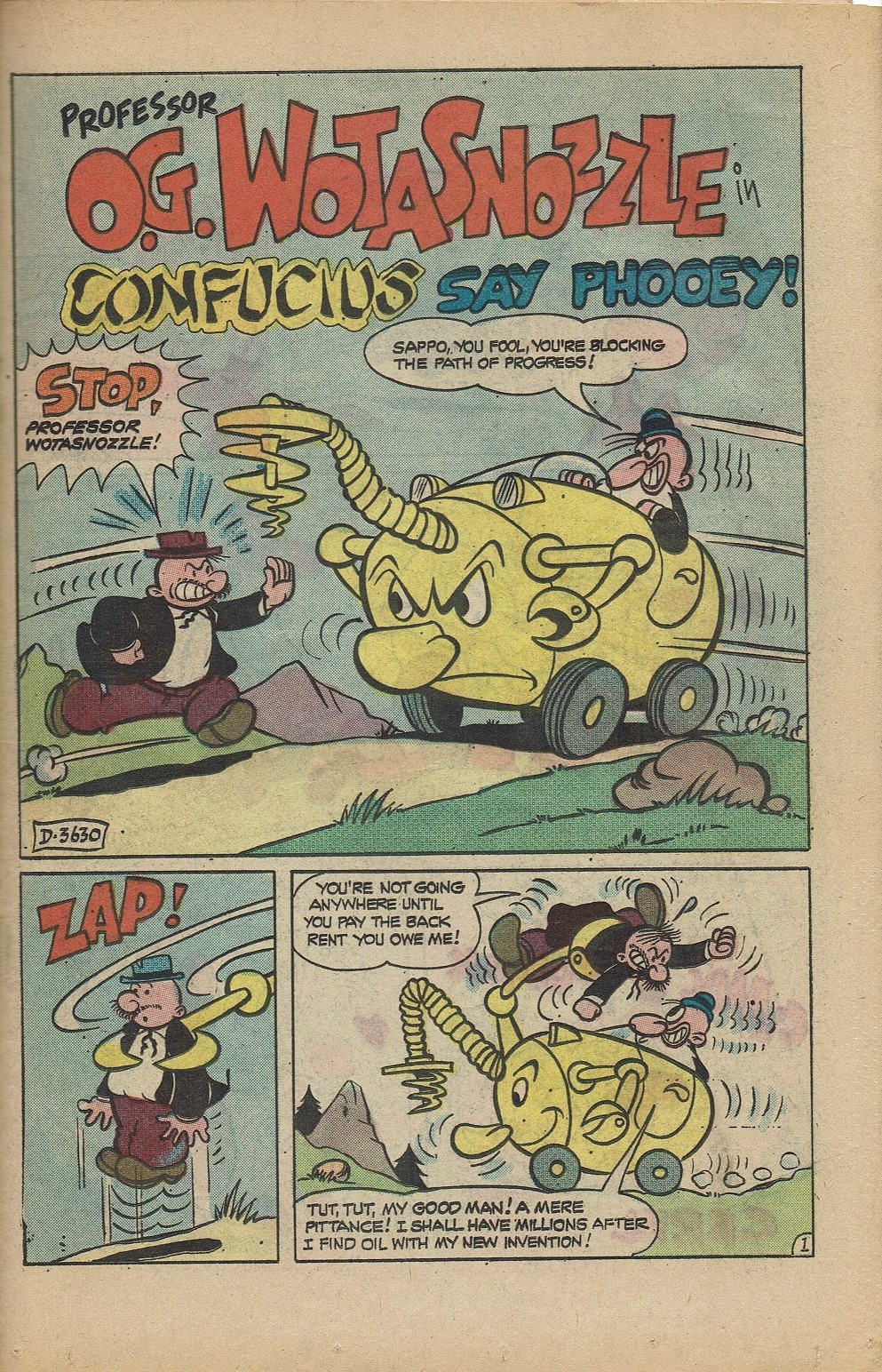 Read online Popeye (1948) comic -  Issue #119 - 19