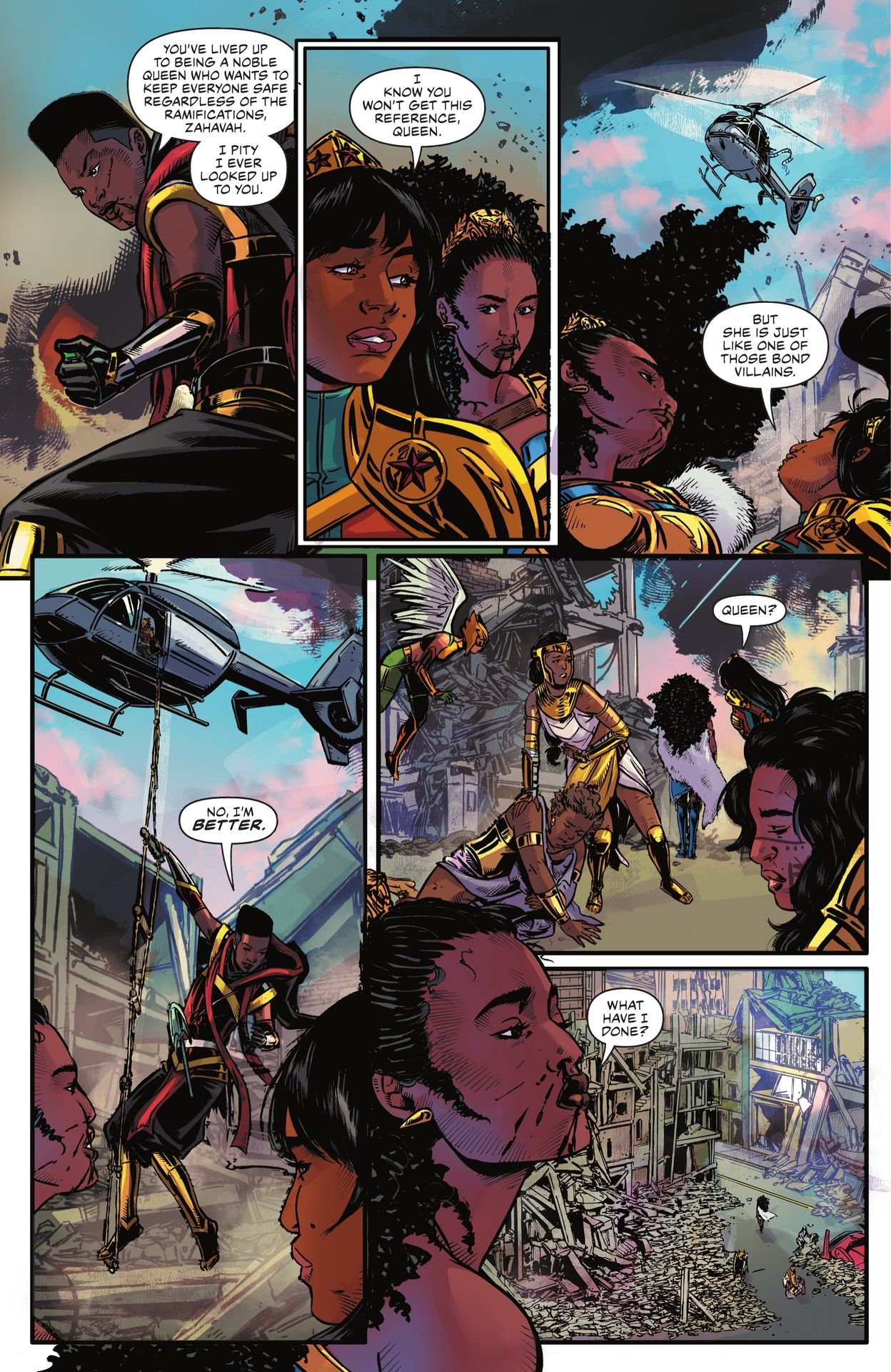 Read online Nubia: Queen of the Amazons comic -  Issue #3 - 19