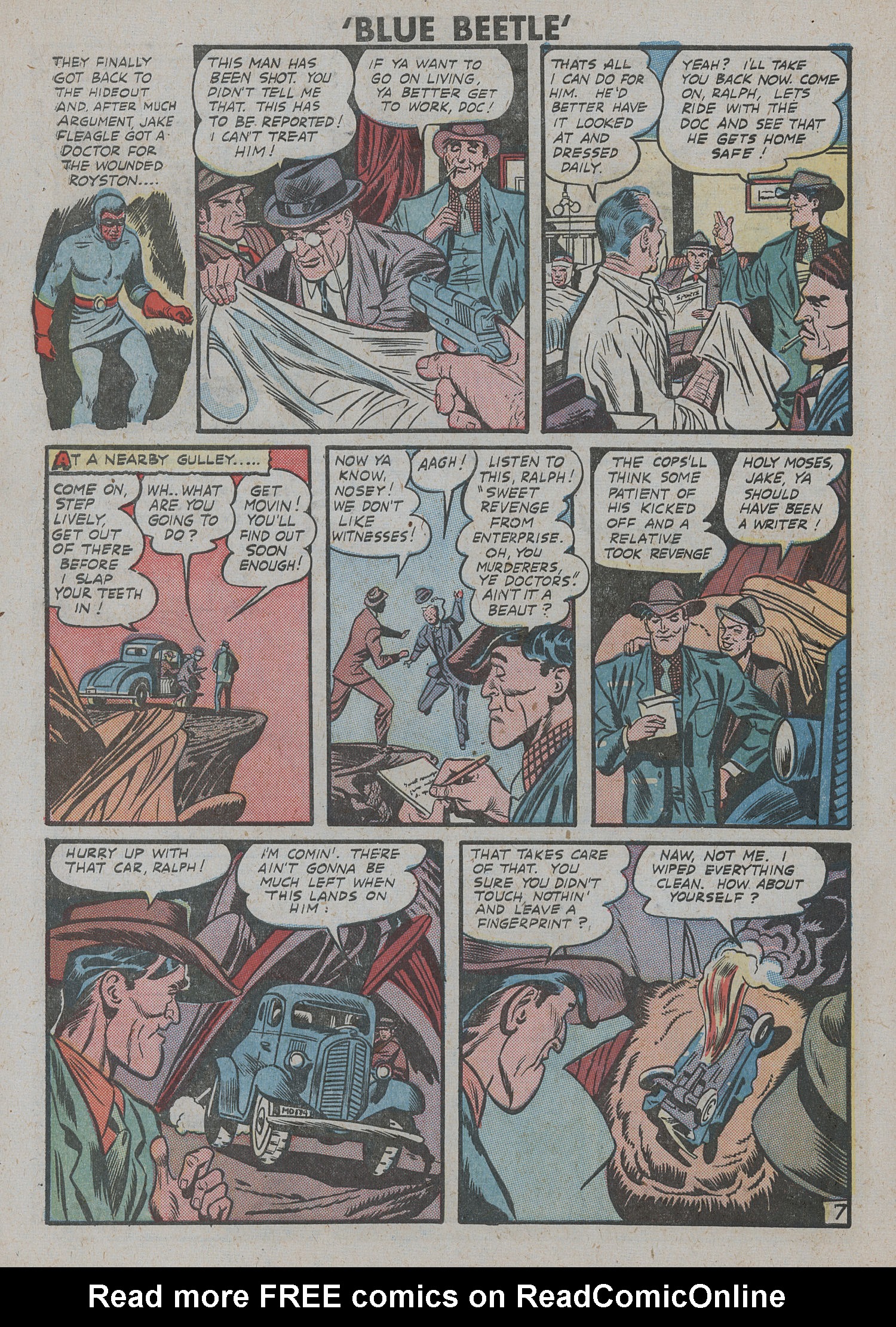 Read online The Blue Beetle comic -  Issue #57 - 29