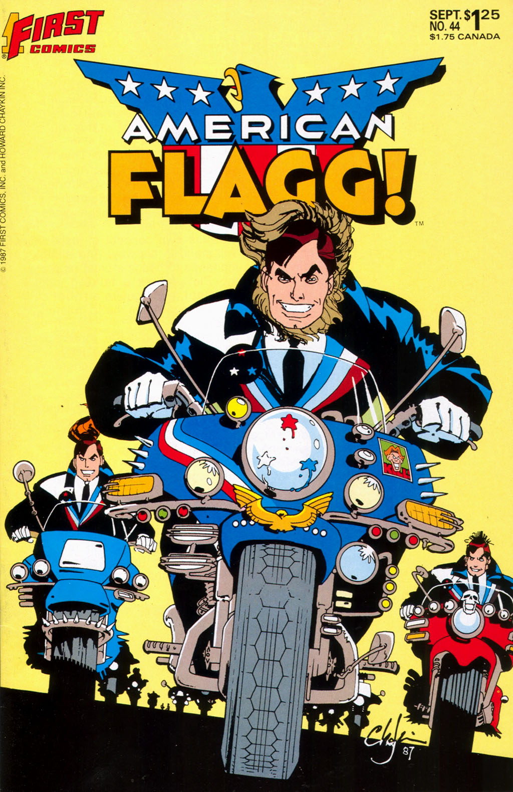 Read online American Flagg! comic -  Issue #44 - 1