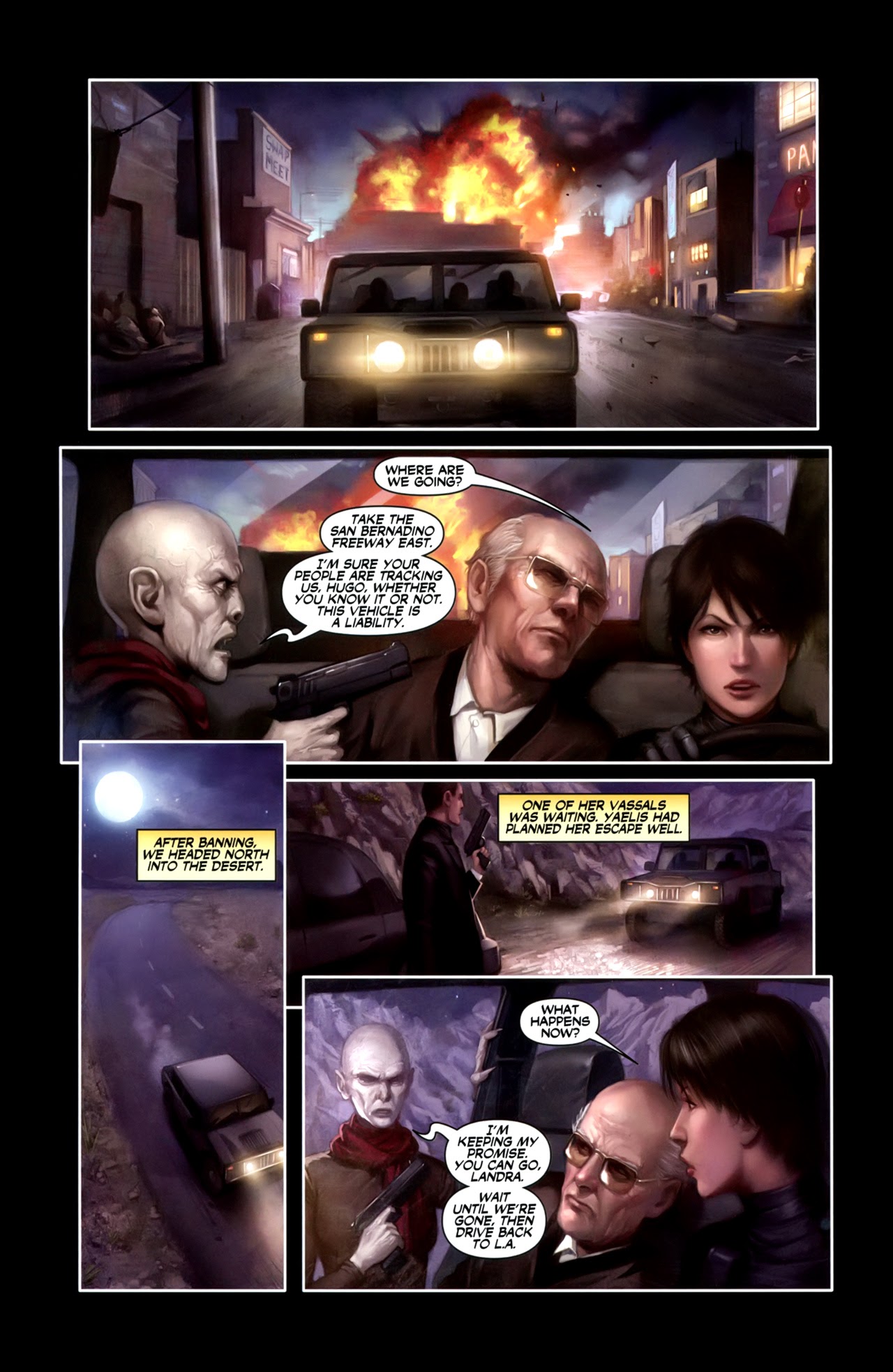 Read online FVZA: Federal Vampire and Zombie Agency comic -  Issue #3 - 40