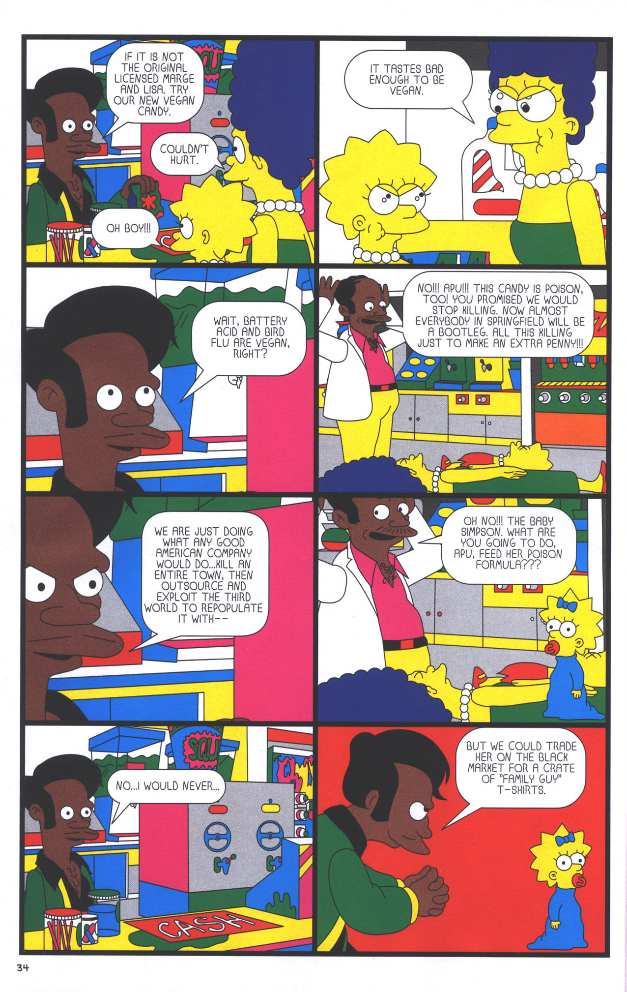 Read online Treehouse of Horror comic -  Issue #15 - 37