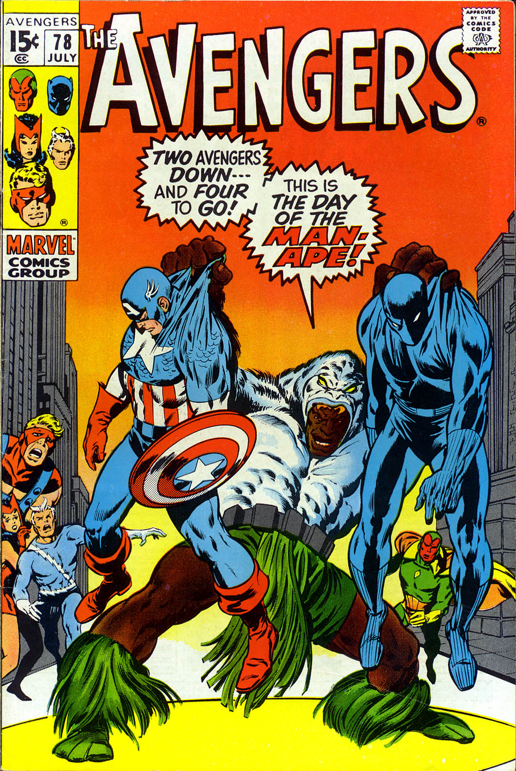 Read online The Avengers (1963) comic -  Issue #78 - 1