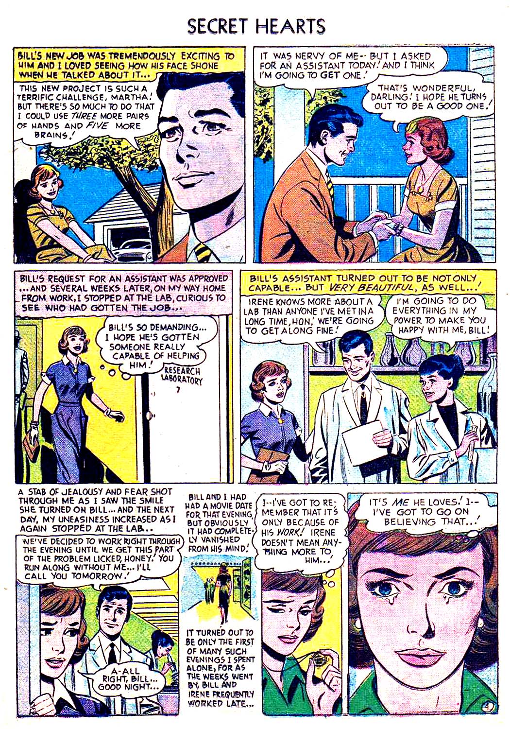 Read online Secret Hearts comic -  Issue #41 - 13