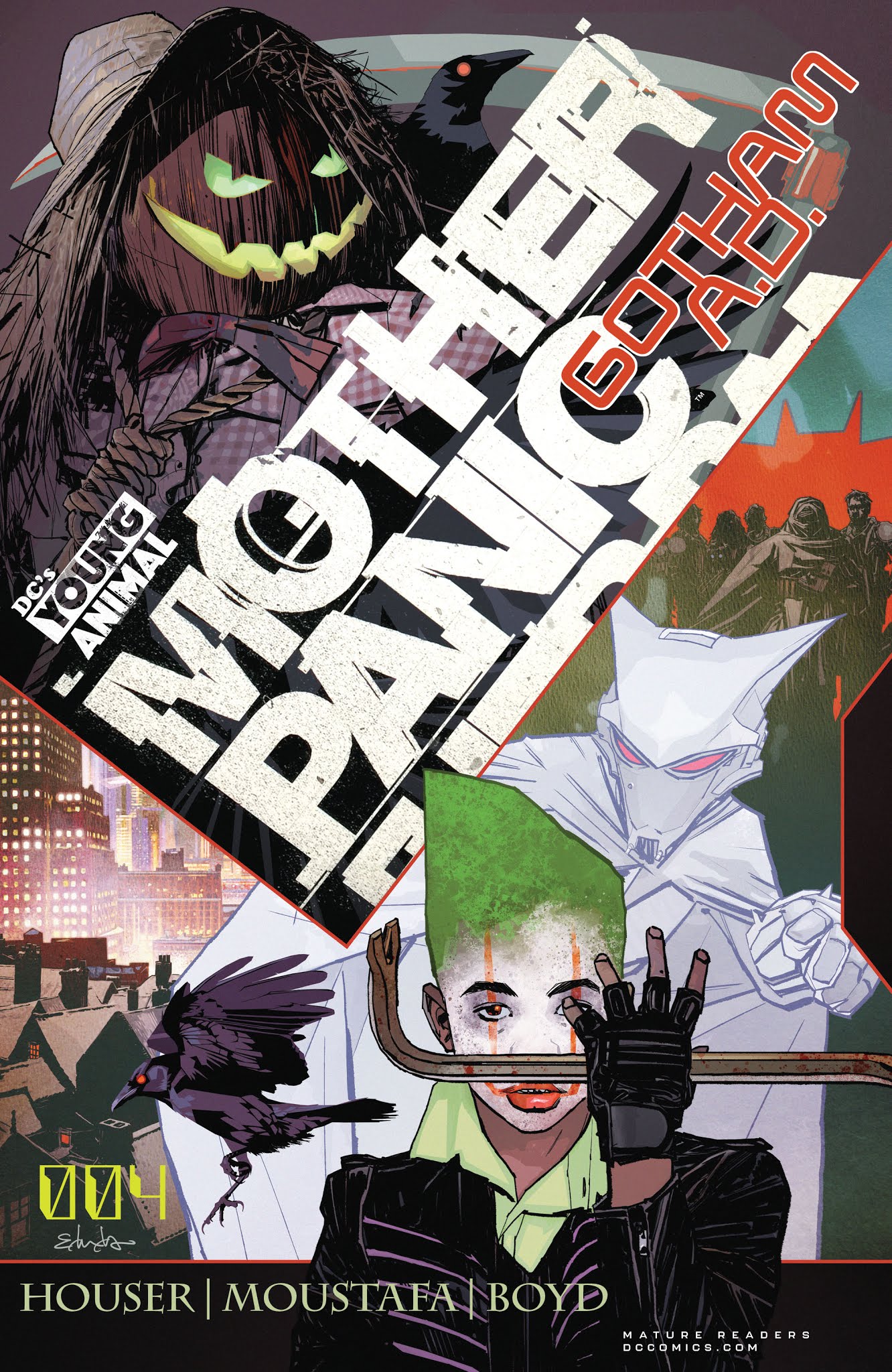 Read online Mother Panic: Gotham A.D. comic -  Issue #4 - 1