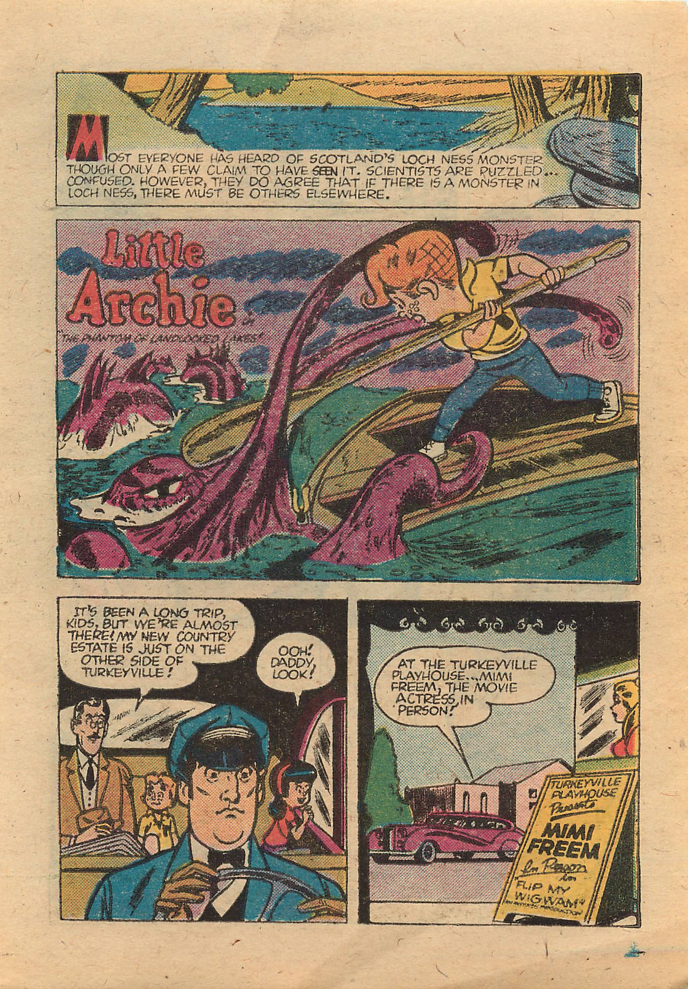 Read online Little Archie Comics Digest Magazine comic -  Issue #3 - 183