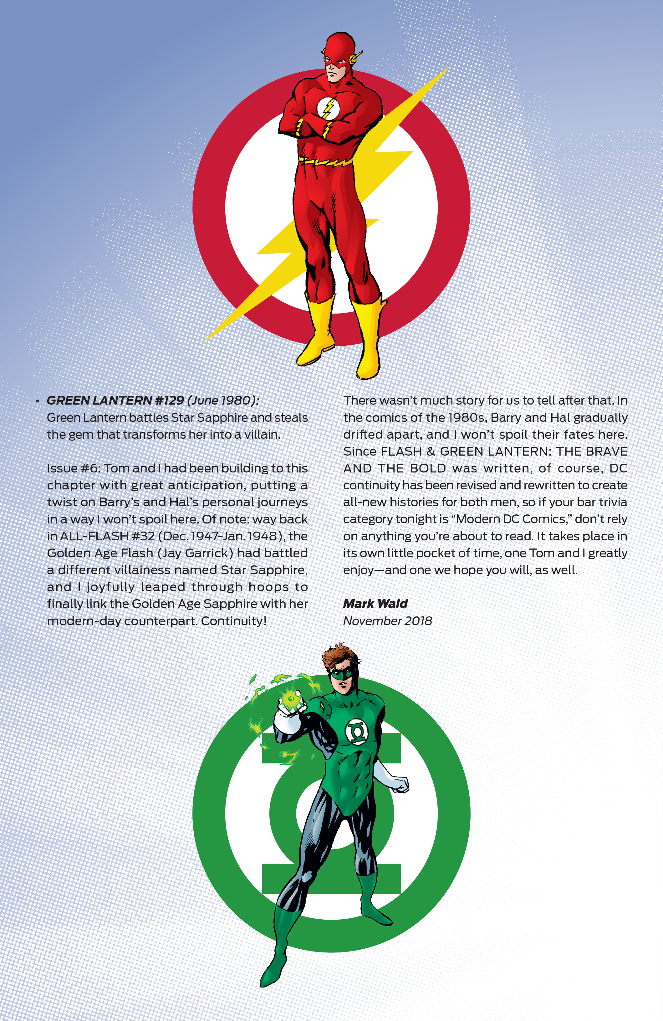 Read online Flash & Green Lantern: The Brave and the Bold comic -  Issue # _Deluxe Edition - 8