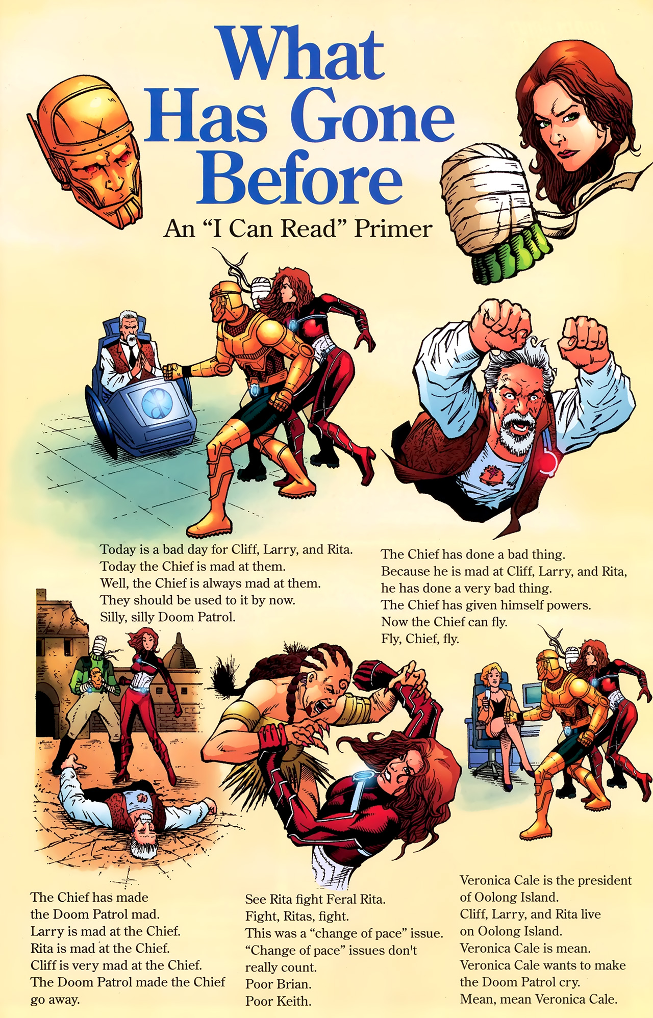Read online Doom Patrol (2009) comic -  Issue #17 - 2