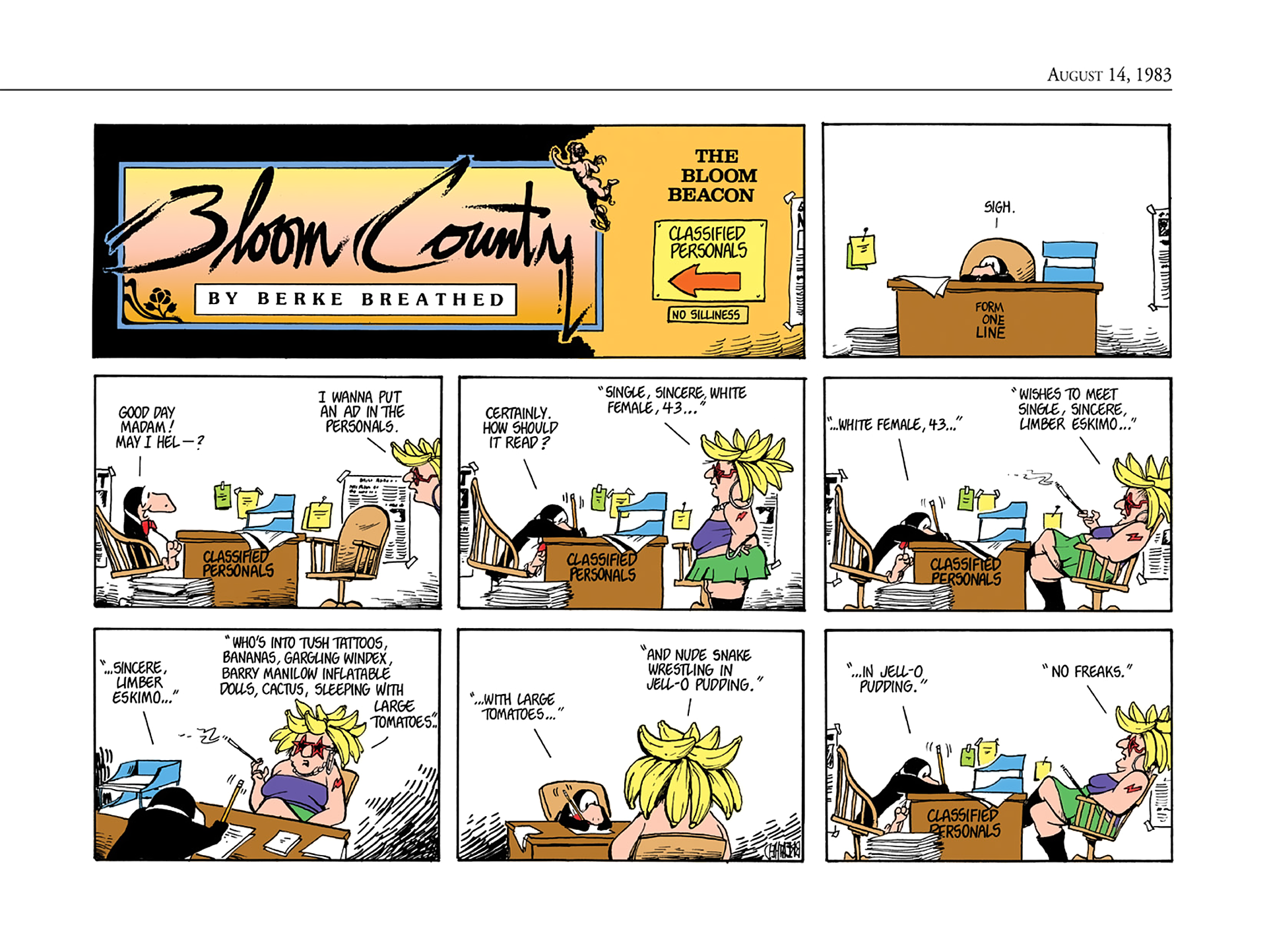 Read online The Bloom County Digital Library comic -  Issue # TPB 3 (Part 3) - 37
