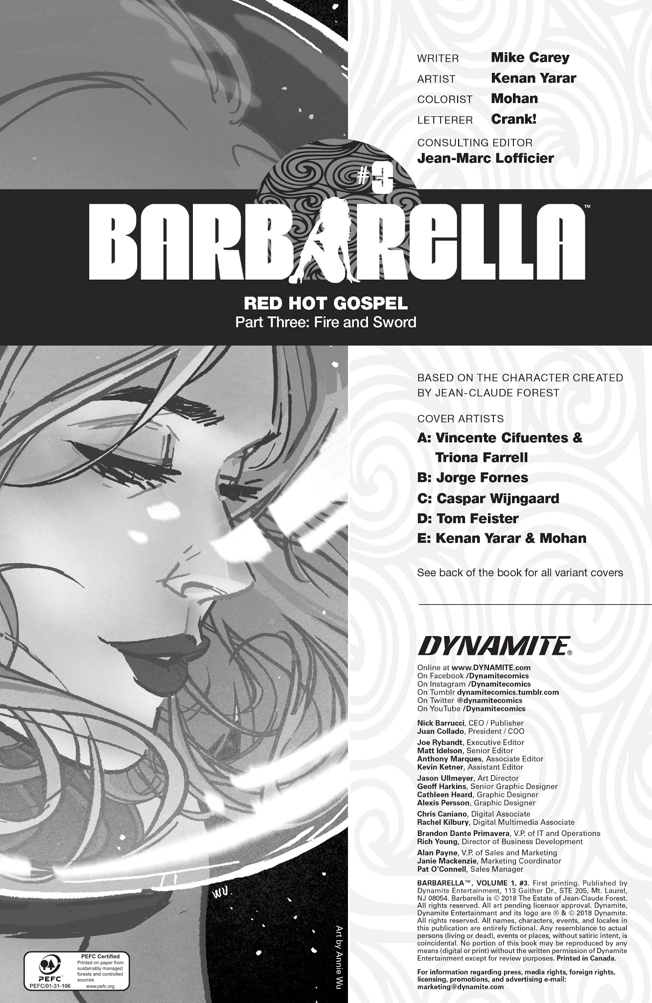 Read online Barbarella (2017) comic -  Issue #3 - 2