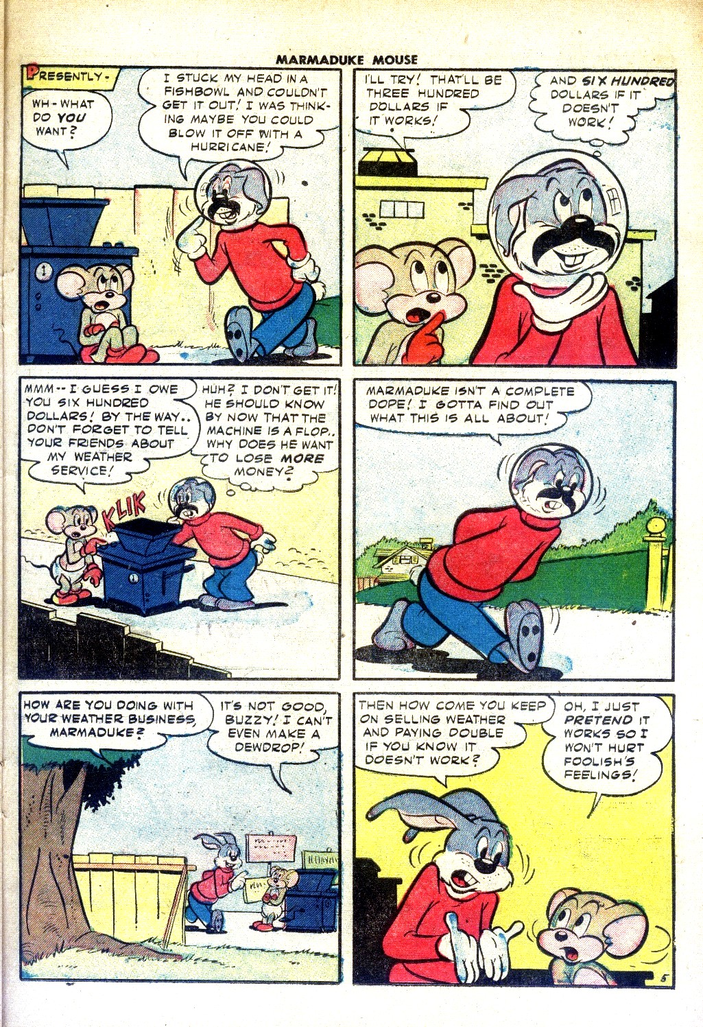 Read online Marmaduke Mouse comic -  Issue #43 - 23