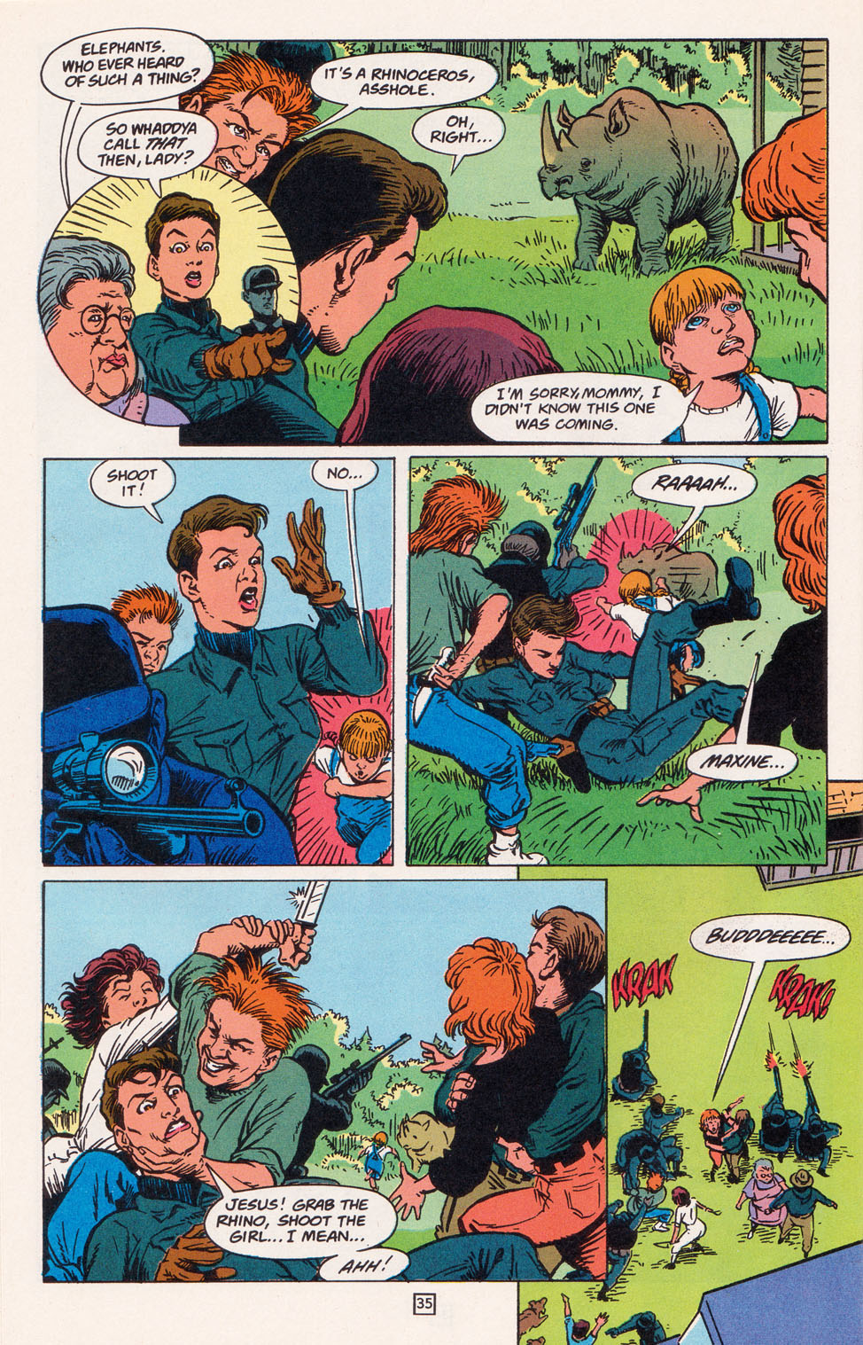 Read online Animal Man (1988) comic -  Issue # _Annual 1 - 37