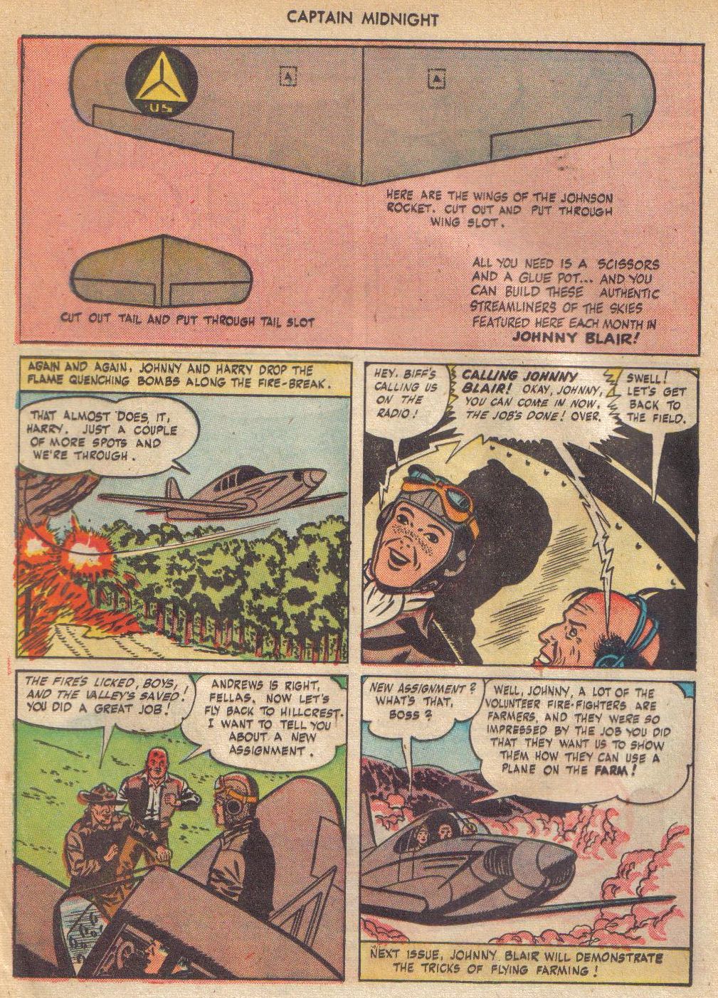 Read online Captain Midnight (1942) comic -  Issue #42 - 40