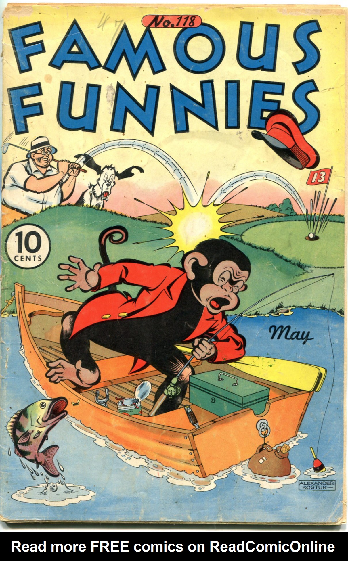 Read online Famous Funnies comic -  Issue #118 - 1
