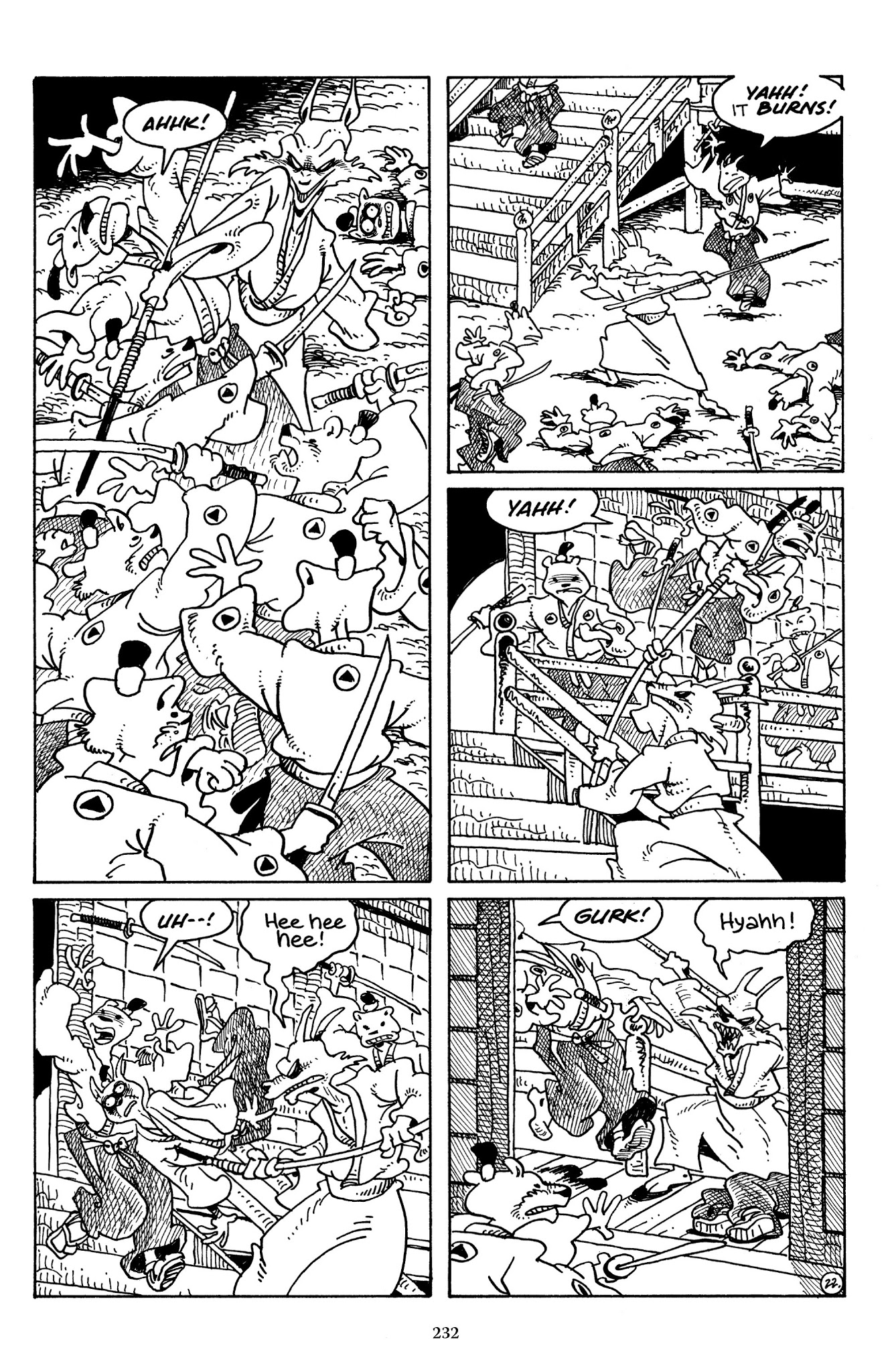 Read online The Usagi Yojimbo Saga comic -  Issue # TPB 6 - 231