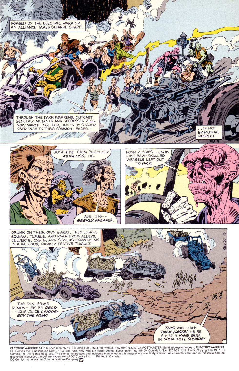 Read online Electric Warrior comic -  Issue #14 - 3