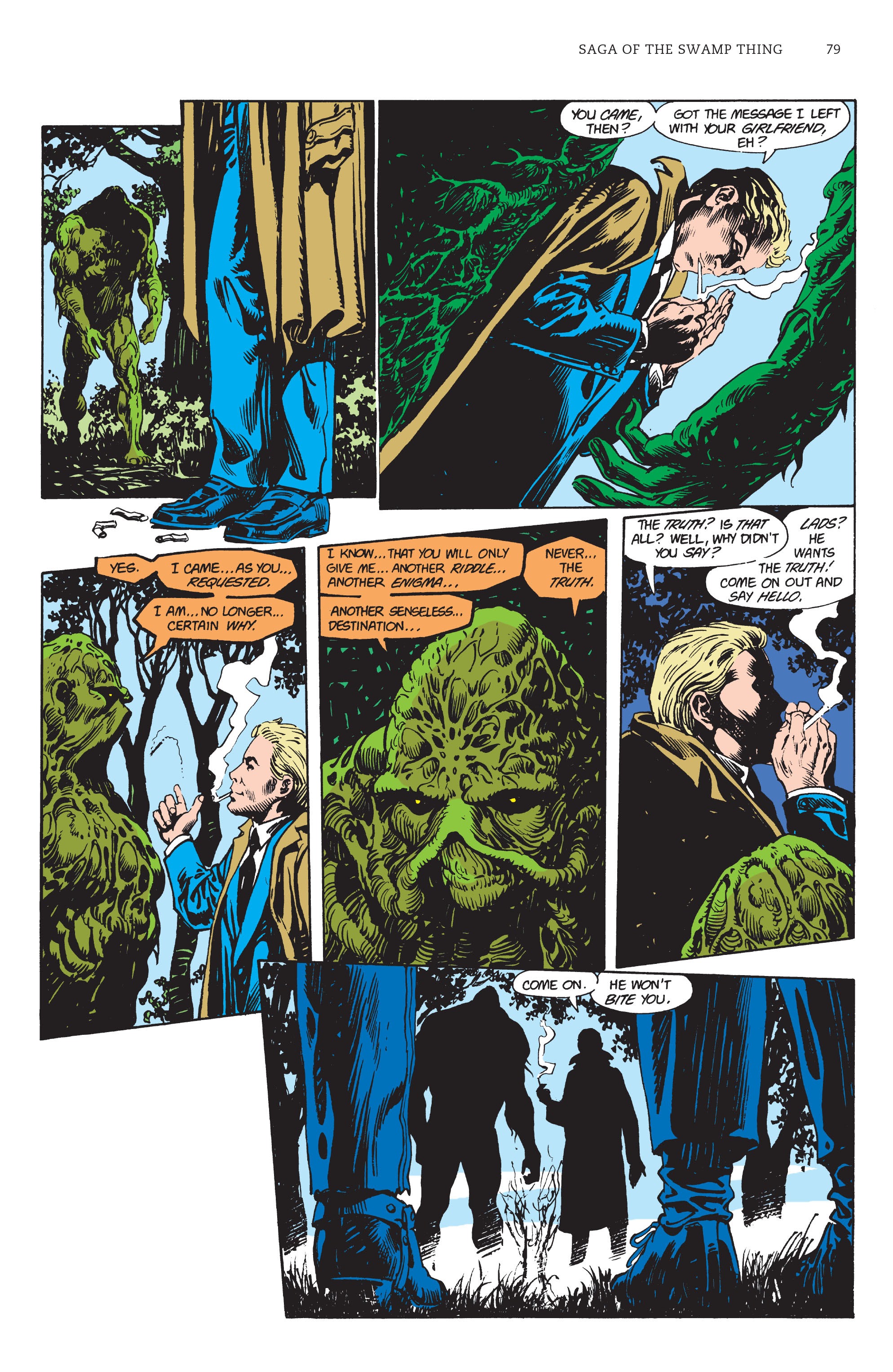 Read online Saga of the Swamp Thing comic -  Issue # TPB 4 (Part 1) - 75