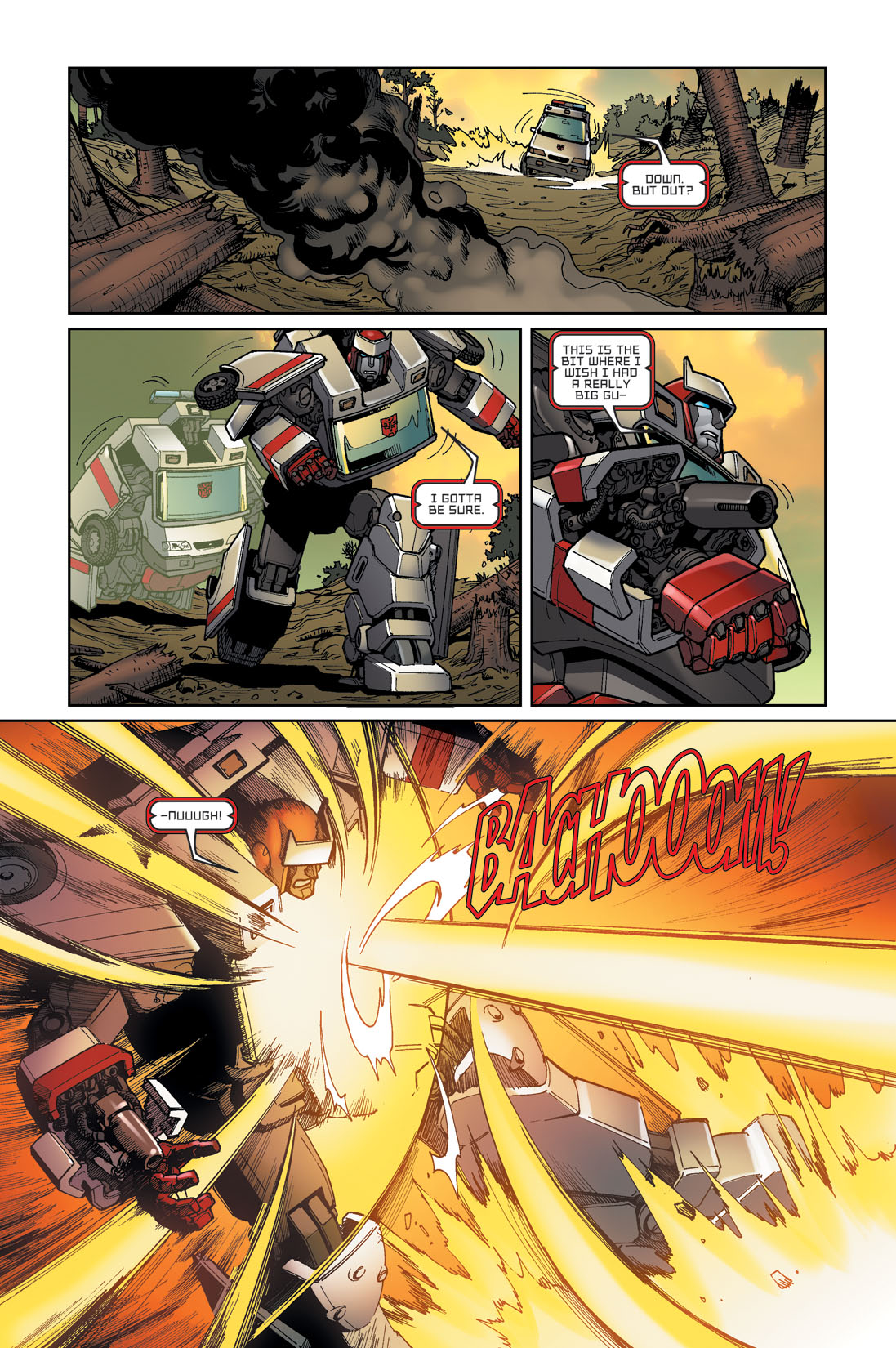 Read online The Transformers: Infiltration comic -  Issue #4 - 24