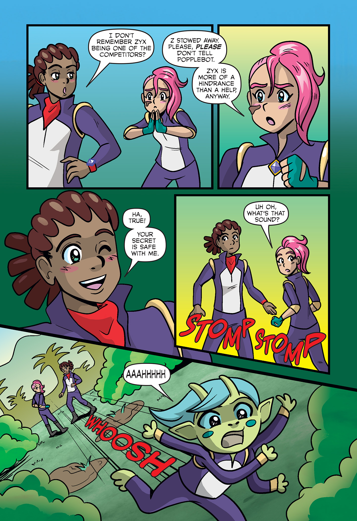 Read online Ana and the Cosmic Race comic -  Issue # TPB - 29