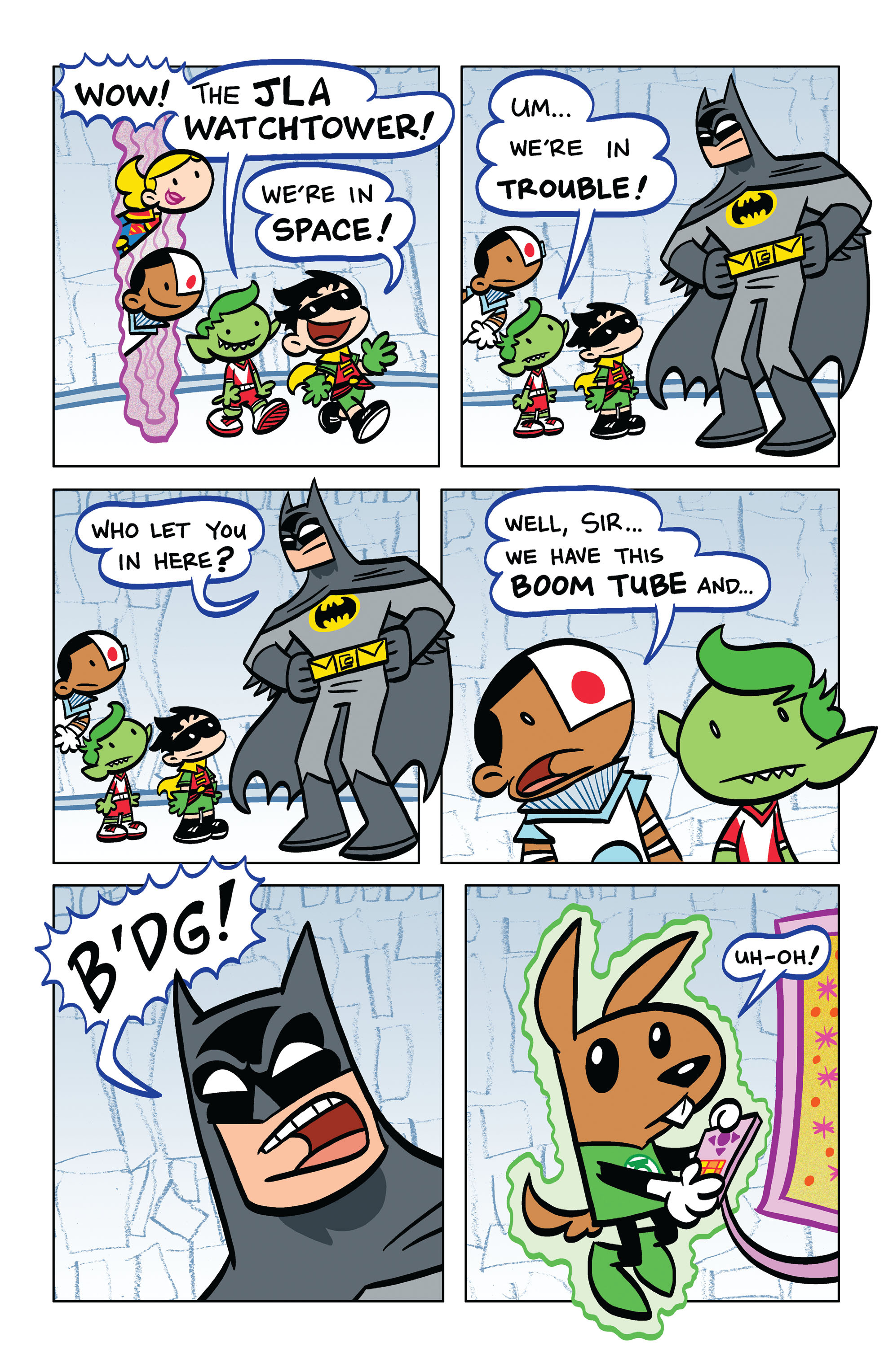 Read online Tiny Titans: Return To the Treehouse comic -  Issue #6 - 6
