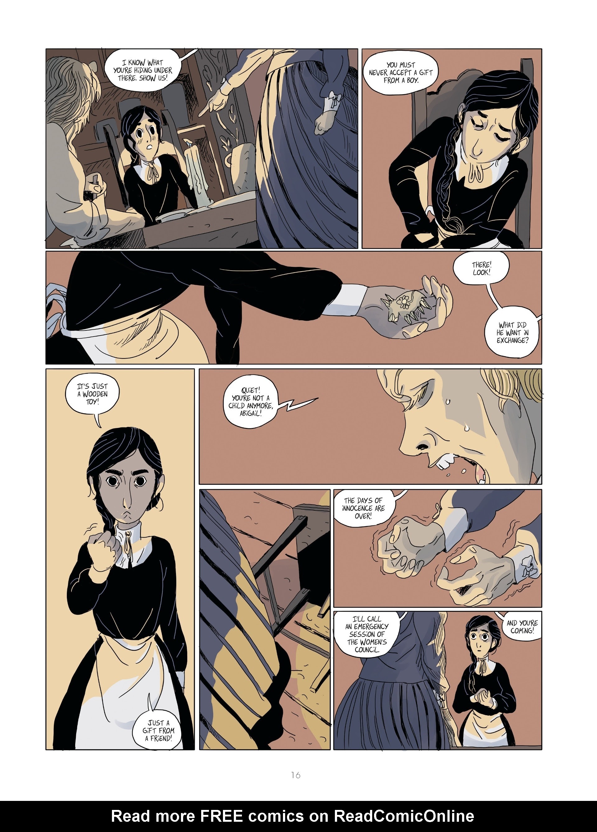 Read online The Daughters of Salem comic -  Issue # TPB 1 - 18