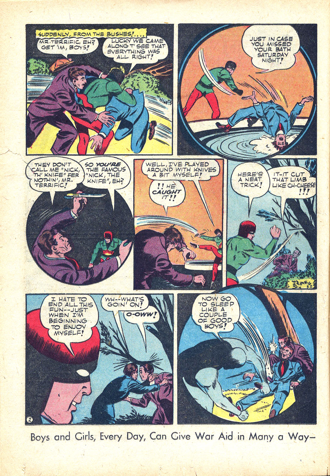 Read online Sensation (Mystery) Comics comic -  Issue #34 - 34