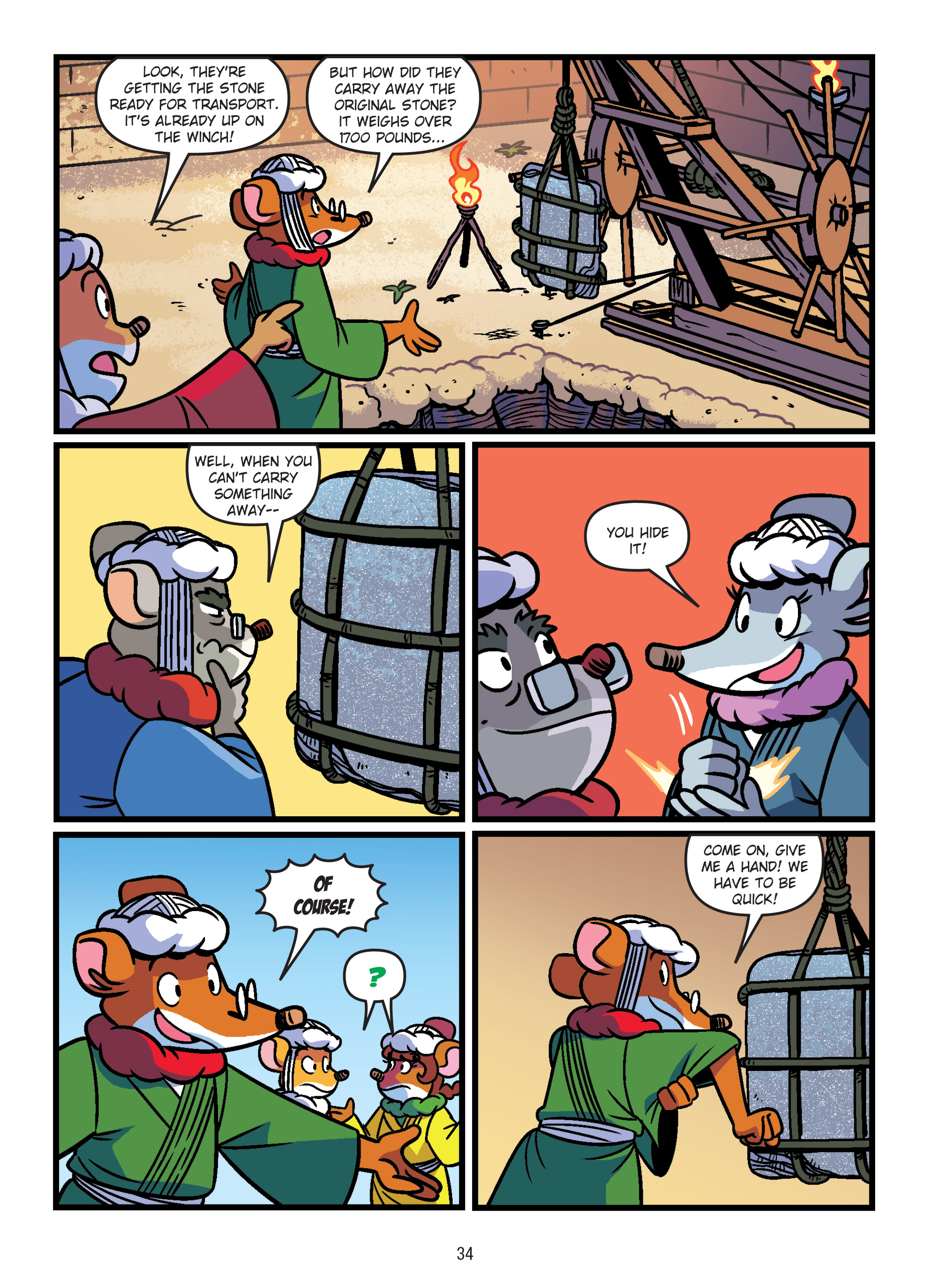Read online Geronimo Stilton comic -  Issue # TPB 19 - 35