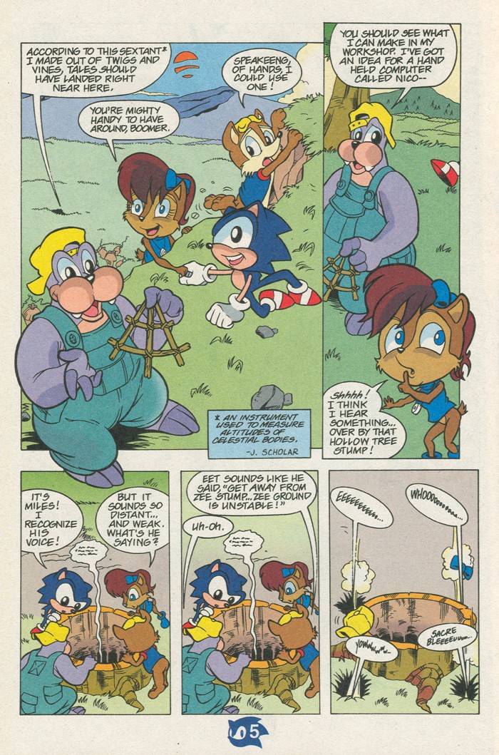 Read online Sonic Super Special comic -  Issue #5 - Sonic Kids - 7