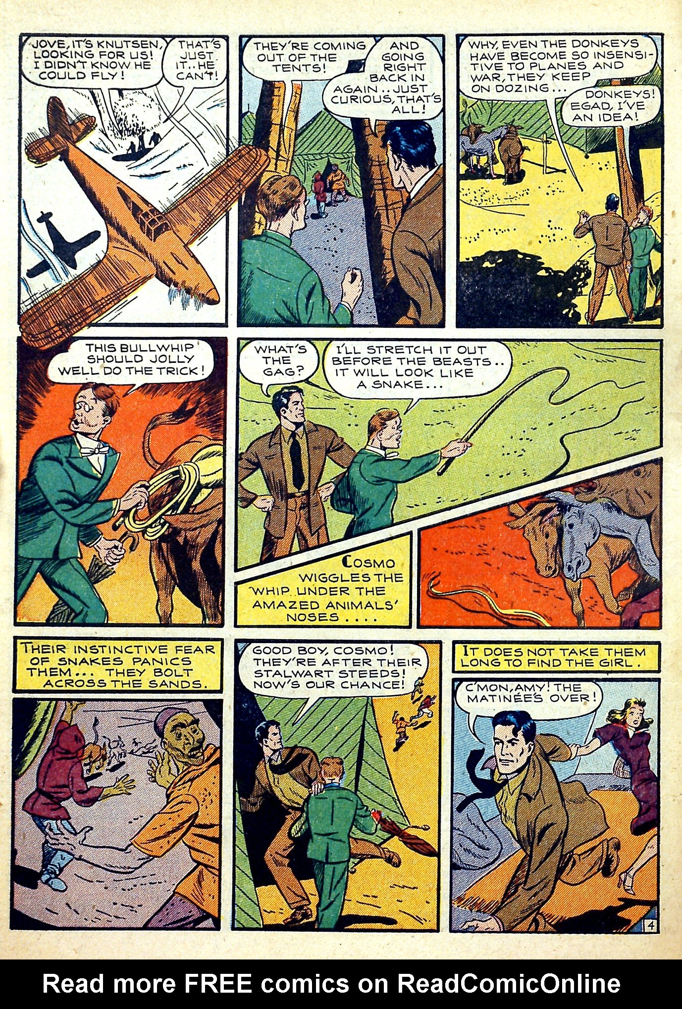Read online Captain Flight Comics comic -  Issue #3 - 6