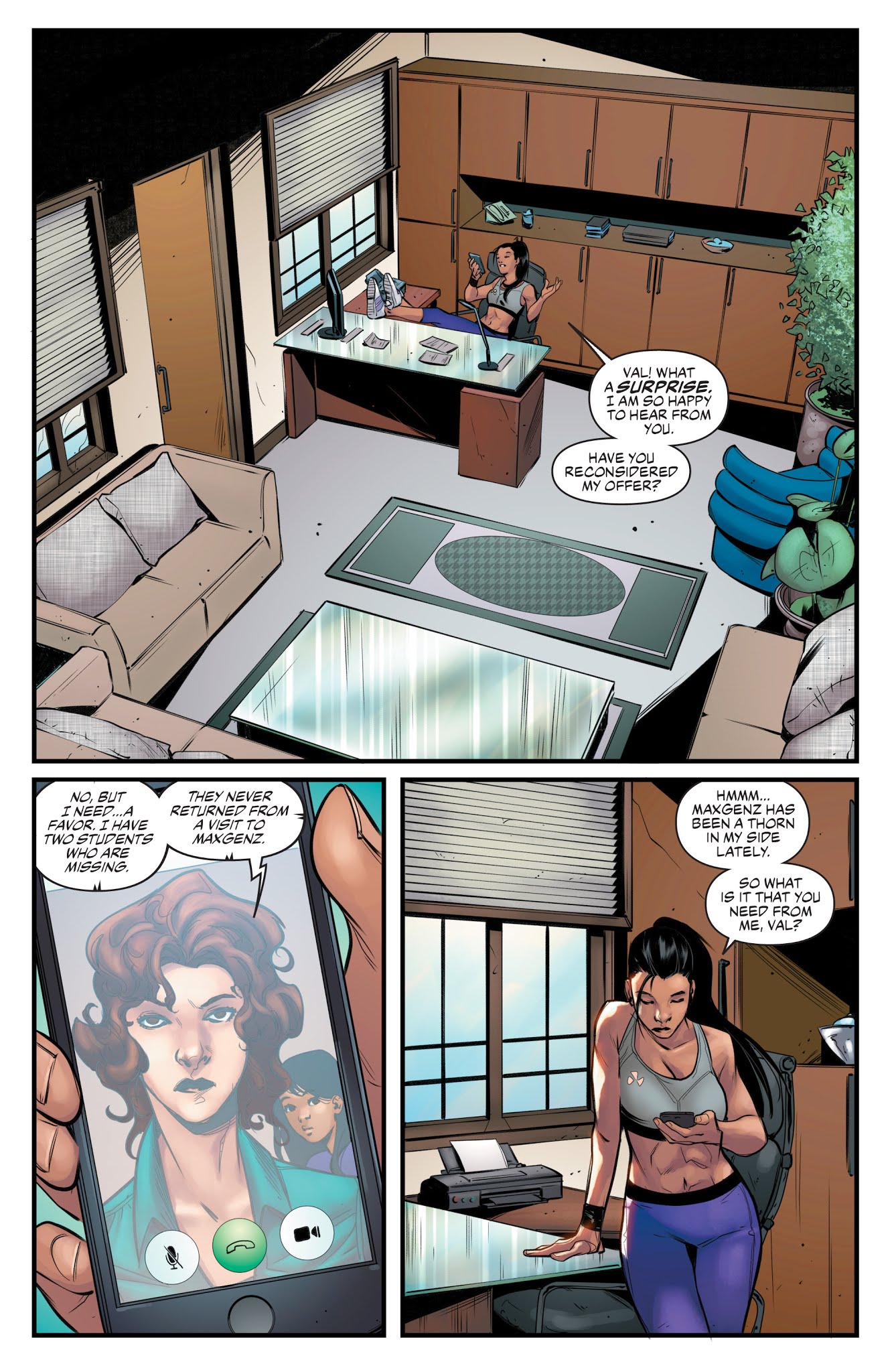 Read online Summit comic -  Issue #8 - 9