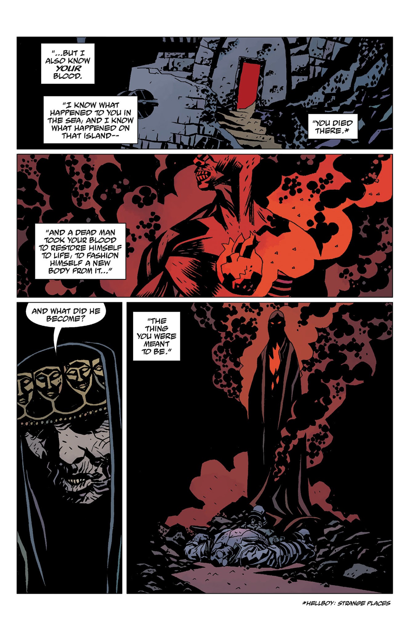 Read online Hellboy: The Wild Hunt comic -  Issue # TPB - 69
