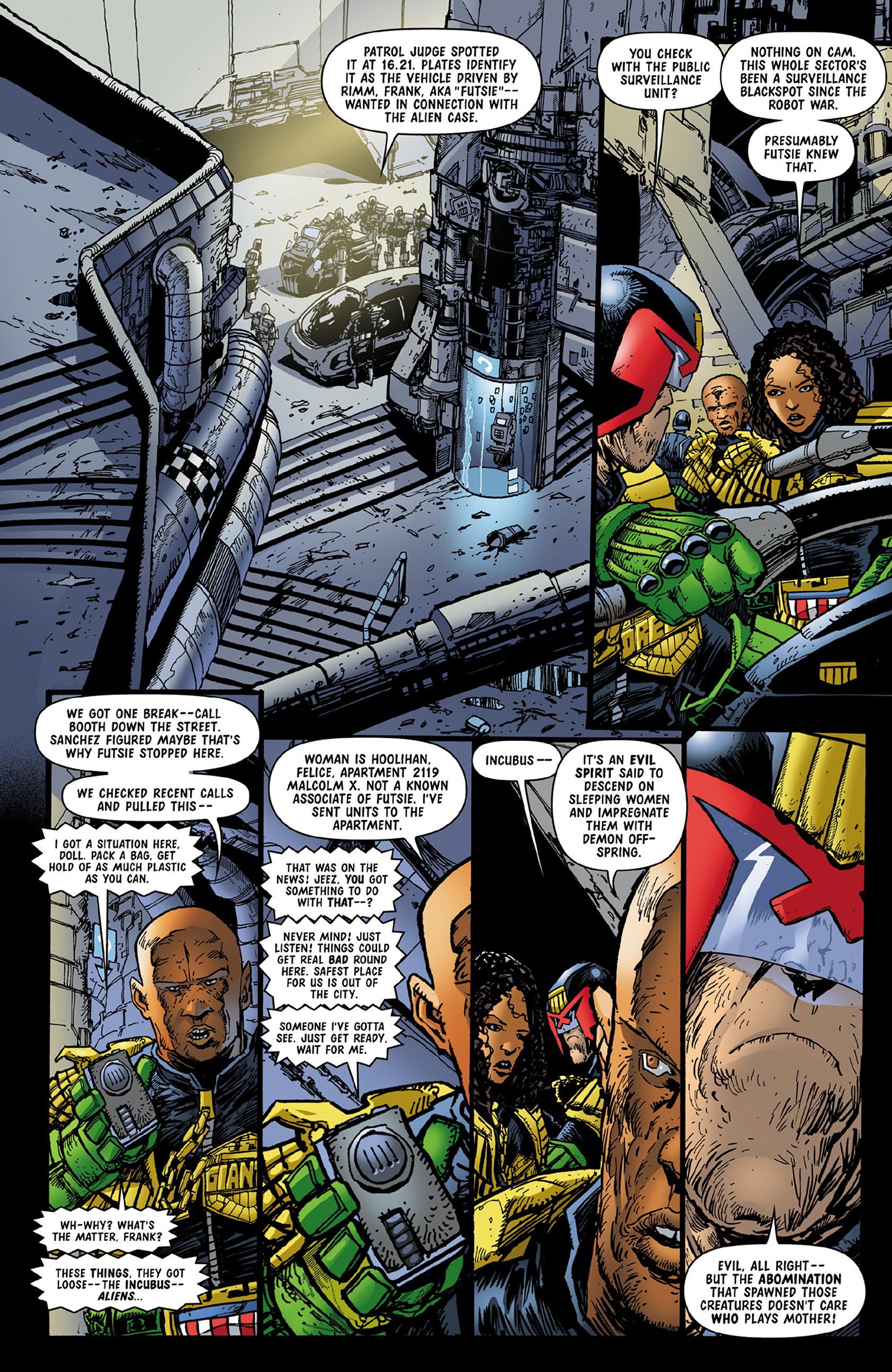 Read online Predator vs. Judge Dredd vs. Aliens: Incubus and Other Stories comic -  Issue # TPB (Part 2) - 18