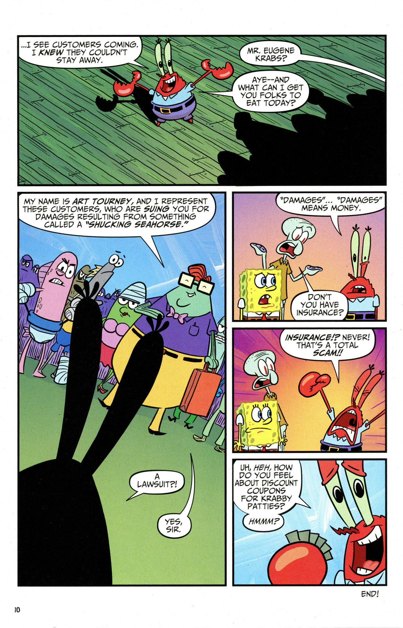 Read online SpongeBob Comics comic -  Issue #34 - 12