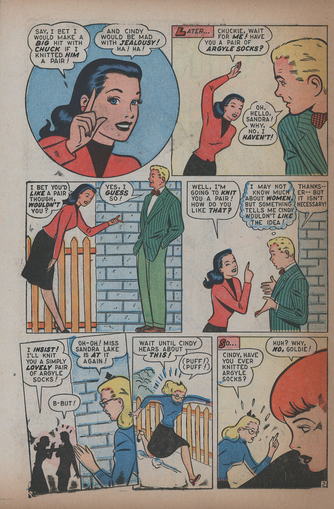 Read online Willie Comics (1946) comic -  Issue #17 - 38