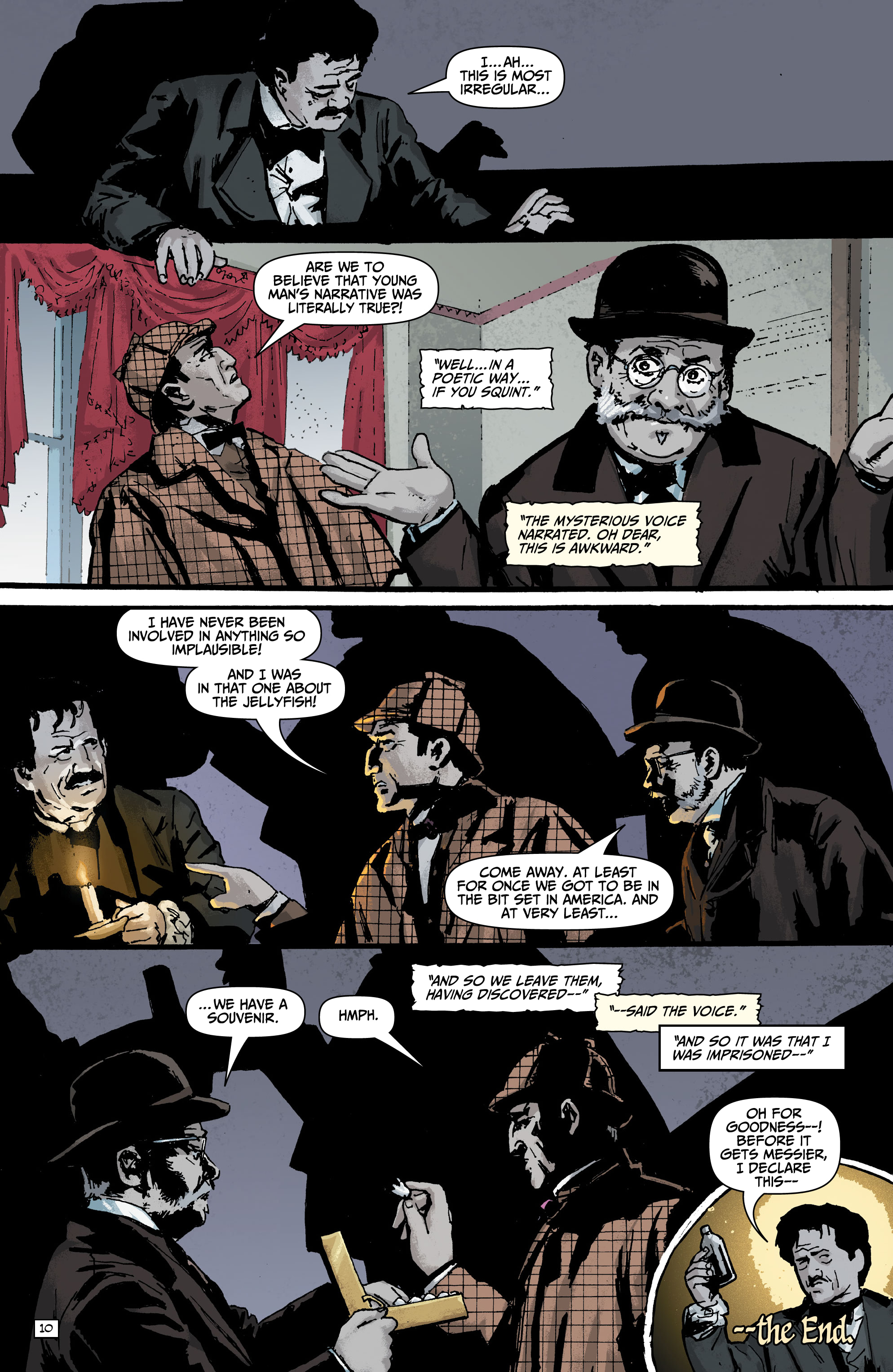 Read online Edgar Allan Poe's Snifter of Blood comic -  Issue #5 - 12