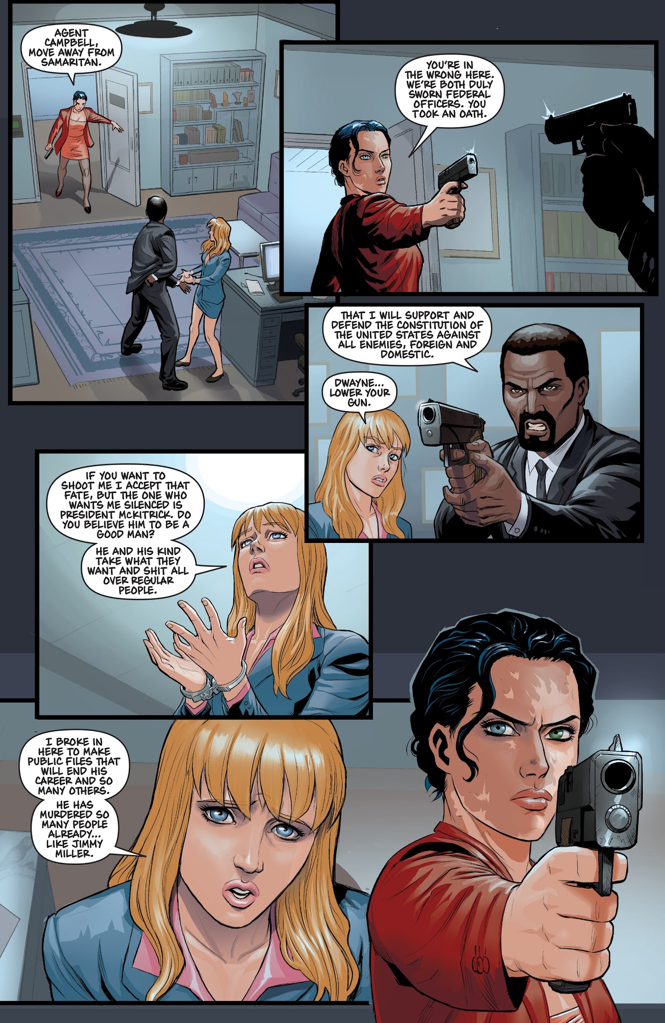 Read online Samaritan: Vertias comic -  Issue #3 - 27