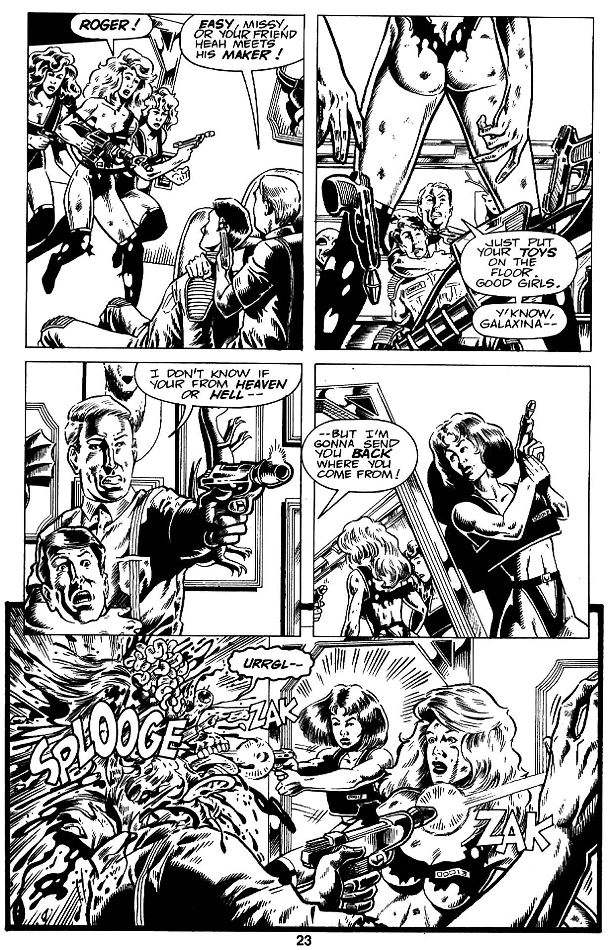 Read online Galaxina comic -  Issue #2 - 26