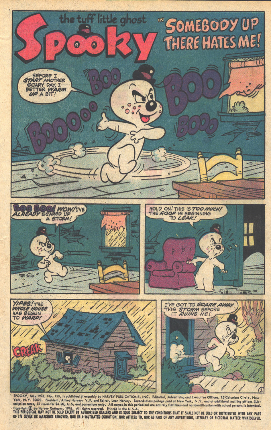 Read online Spooky comic -  Issue #150 - 5