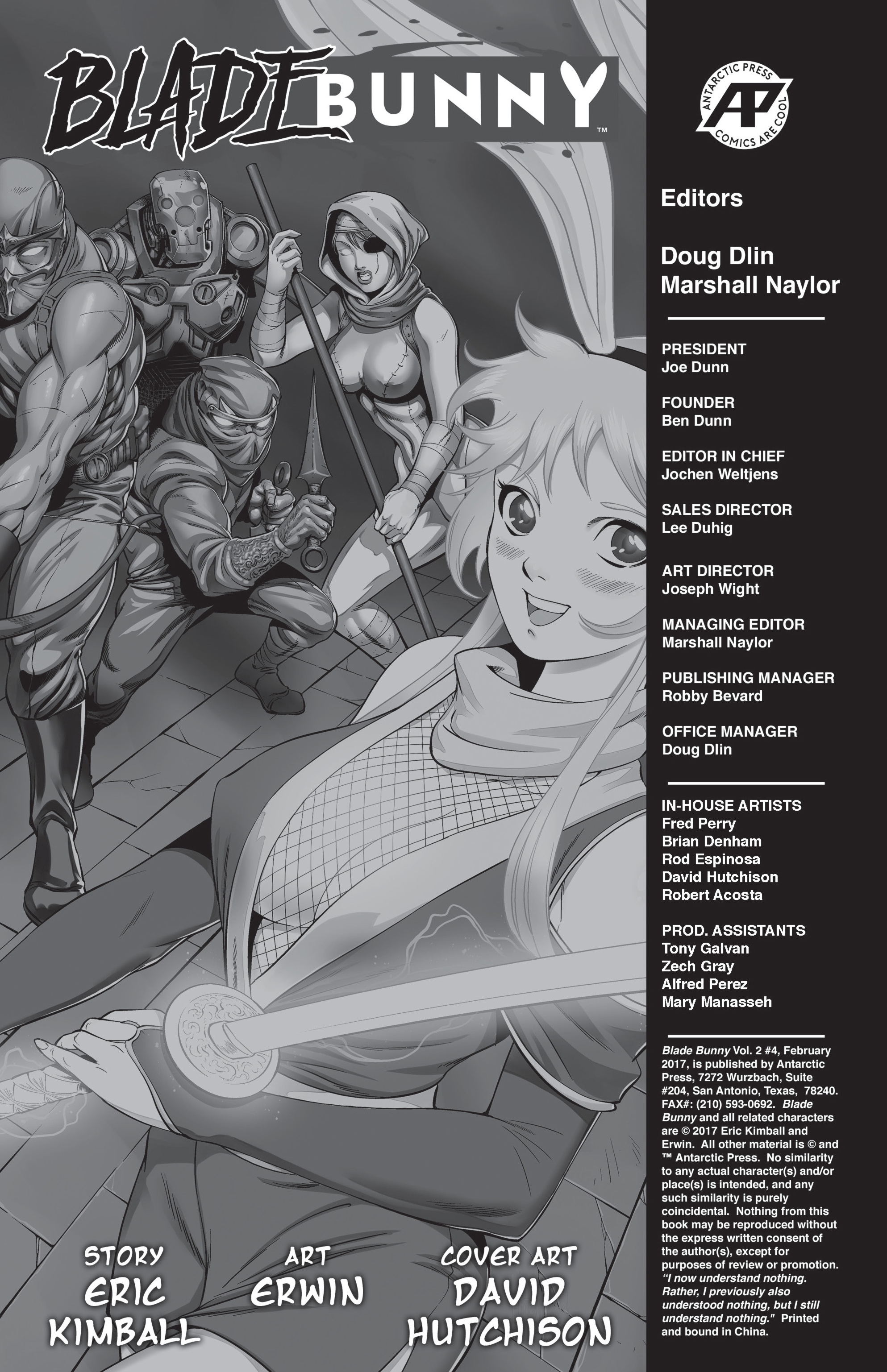 Read online Blade Bunny Vol.2 comic -  Issue #4 - 2