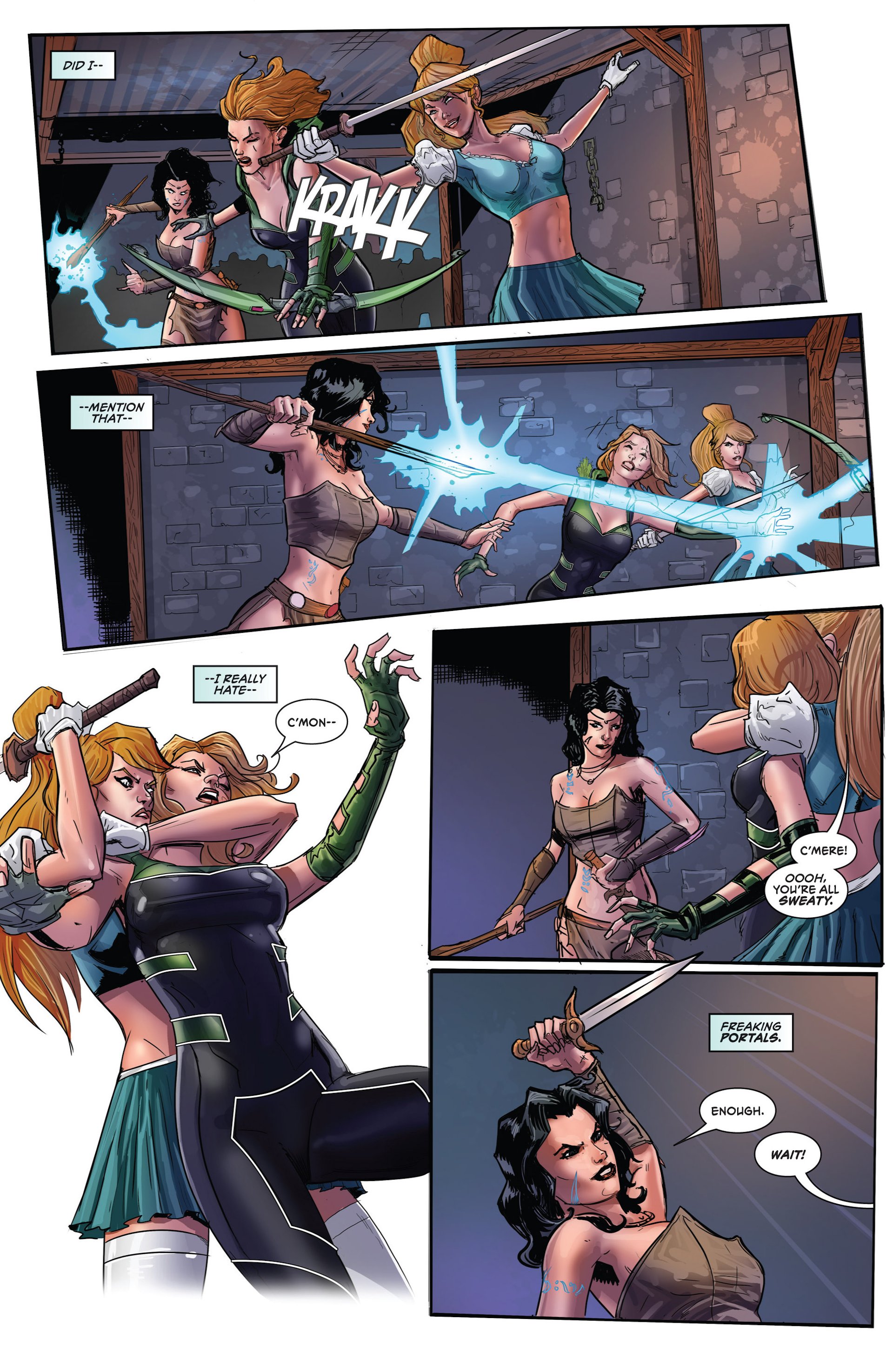 Read online Grimm Fairy Tales presents Robyn Hood: Age of Darkness comic -  Issue # Full - 16