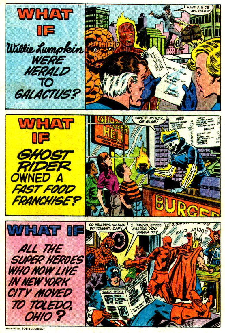 Read online What If? (1977) comic -  Issue #34 - The Watcher were a stand up comedian - 15