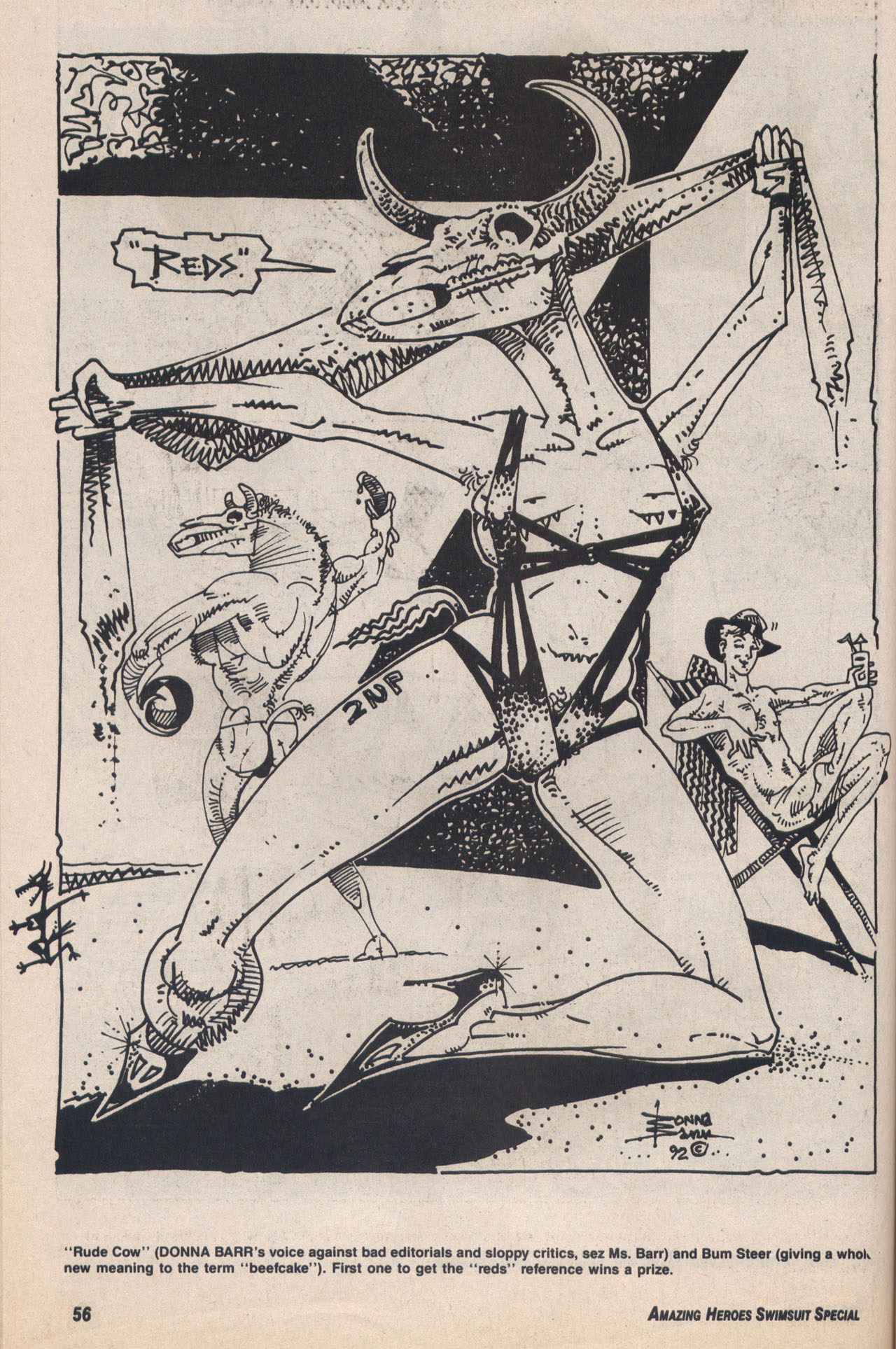 Read online Amazing Heroes Swimsuit Special comic -  Issue # TPB 3 - 55