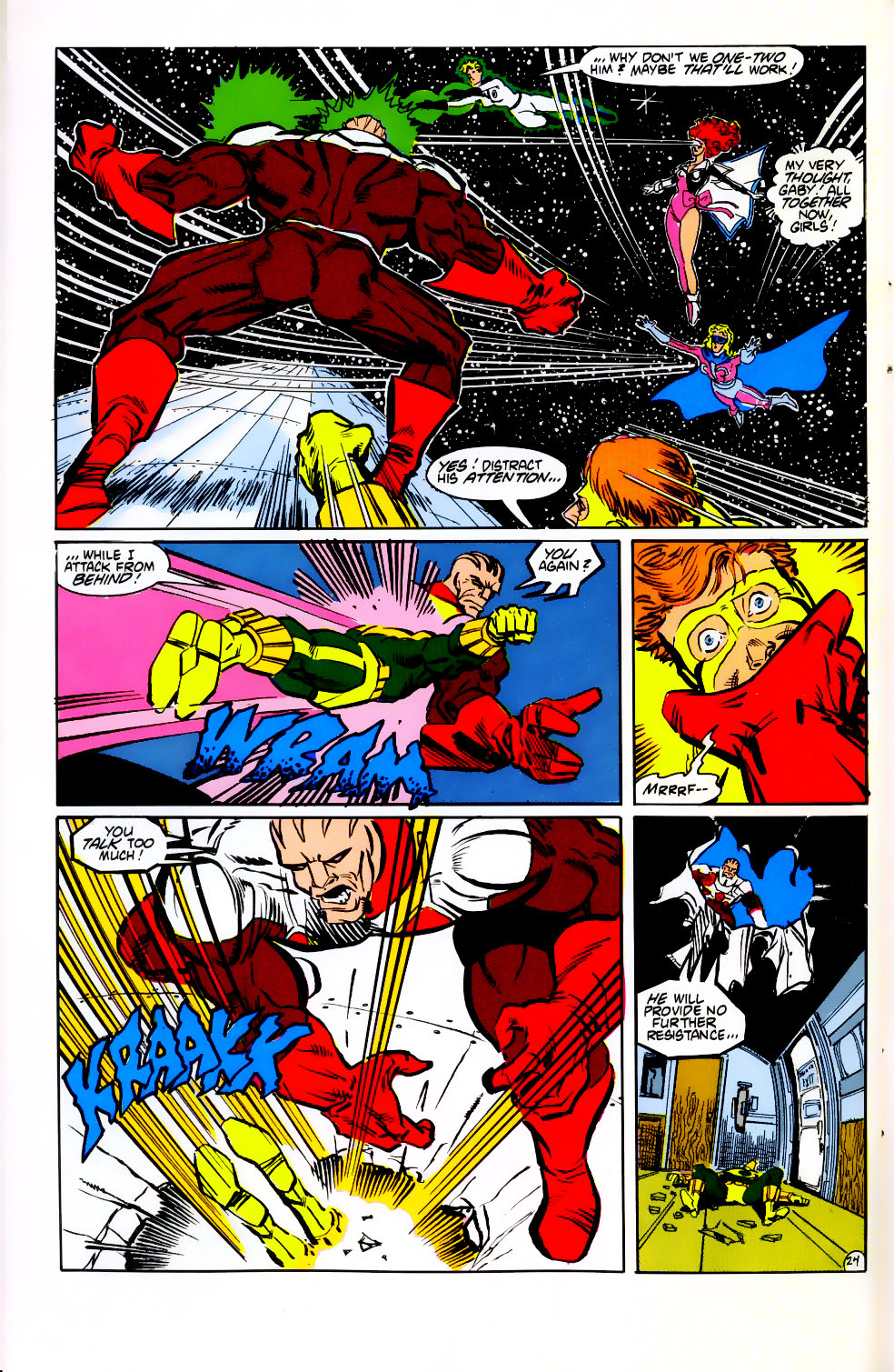 Read online The Outsiders (1985) comic -  Issue #24 - 25