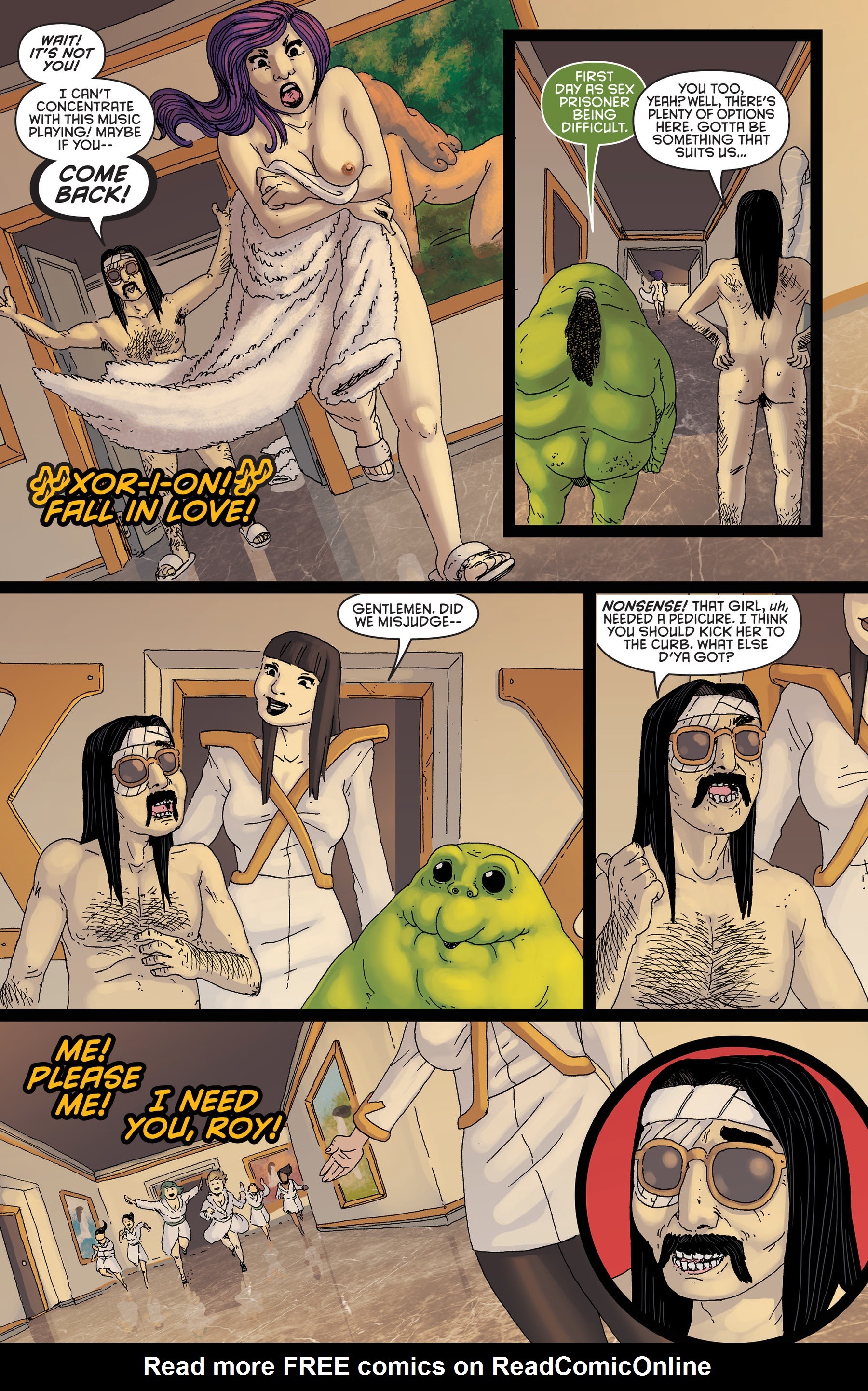 Read online Space Bastards: Special Delivery comic -  Issue # TPB - 17