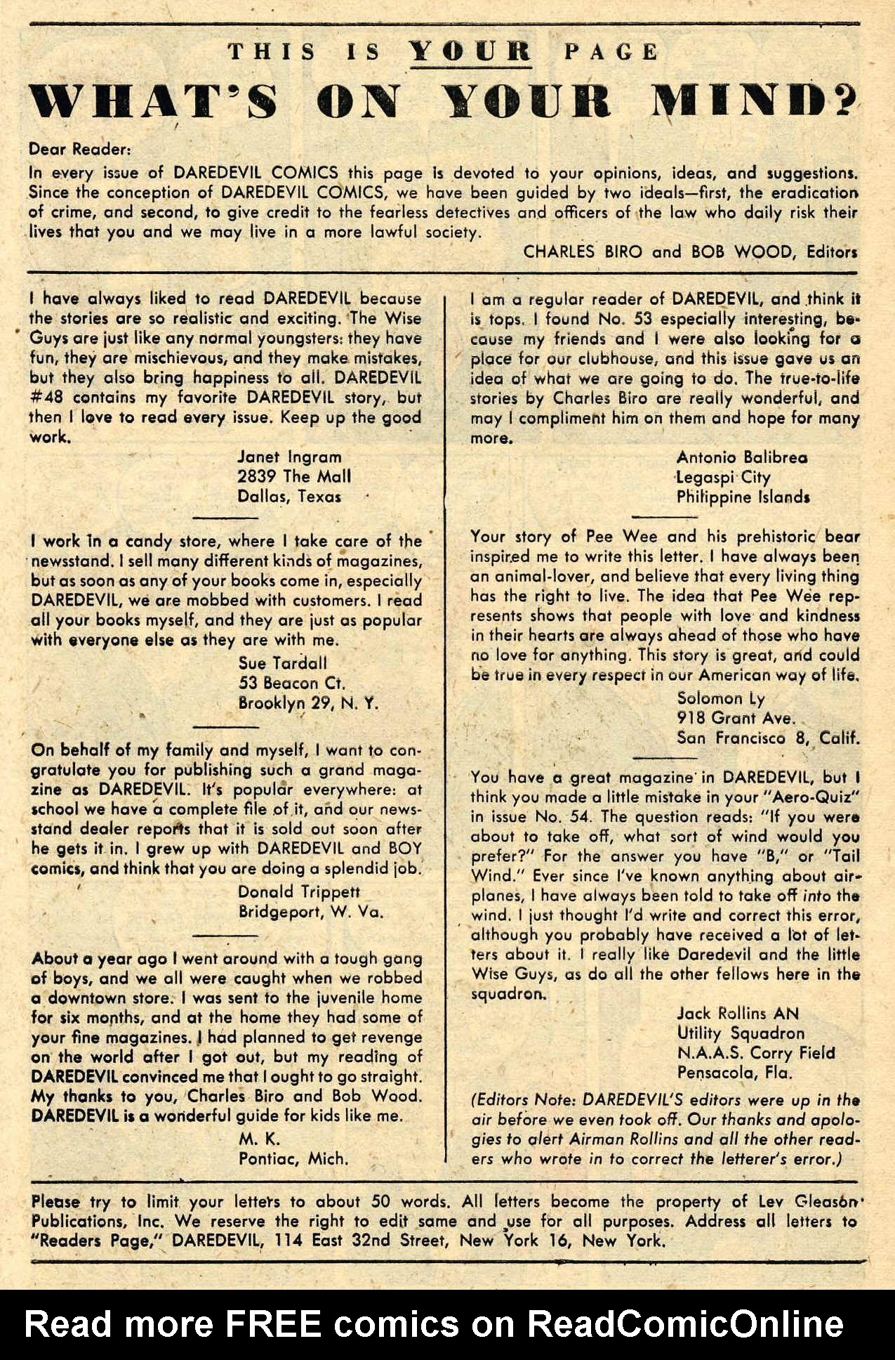 Read online Daredevil (1941) comic -  Issue #57 - 48