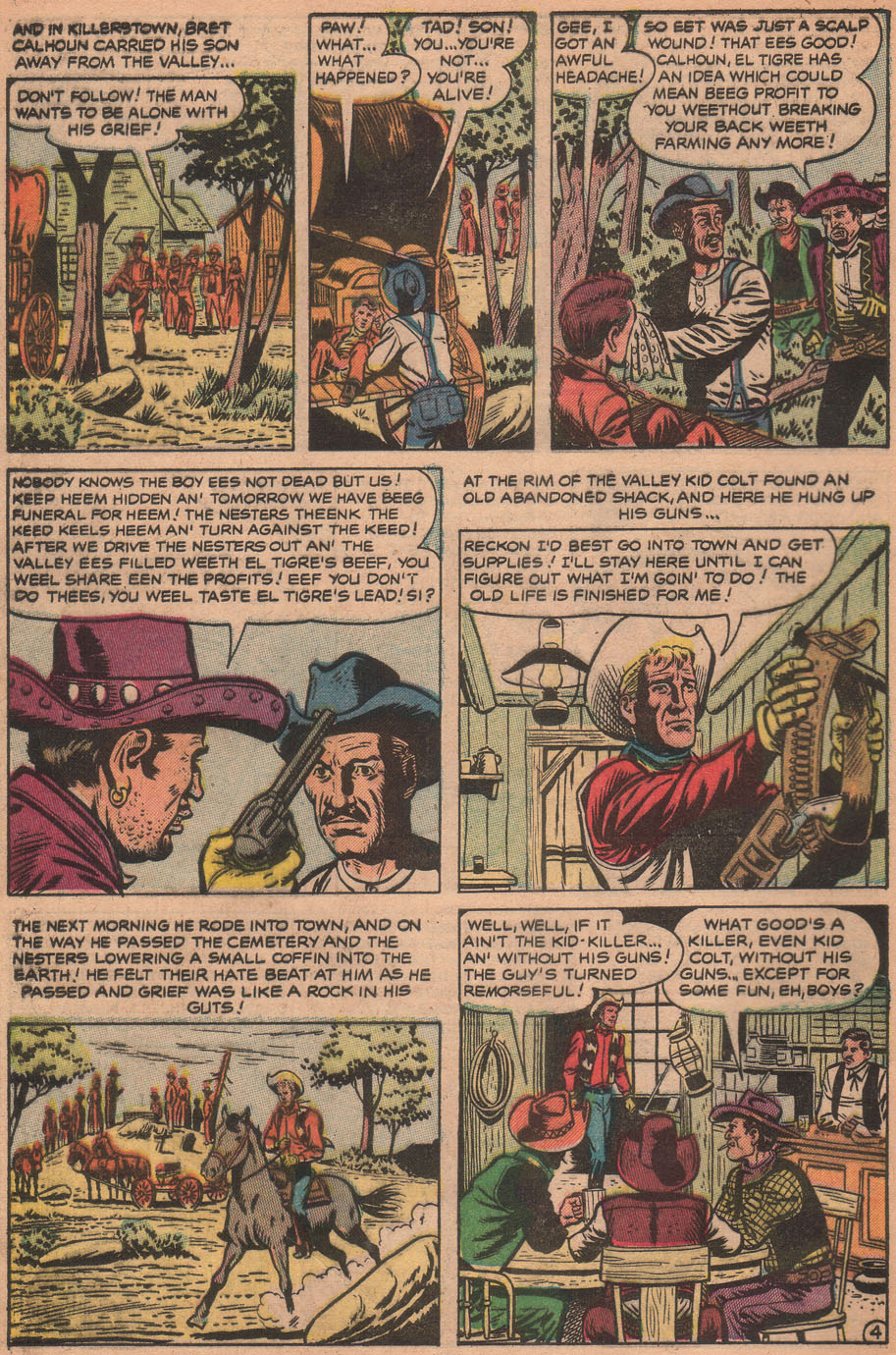 Read online Kid Colt Outlaw comic -  Issue #34 - 6