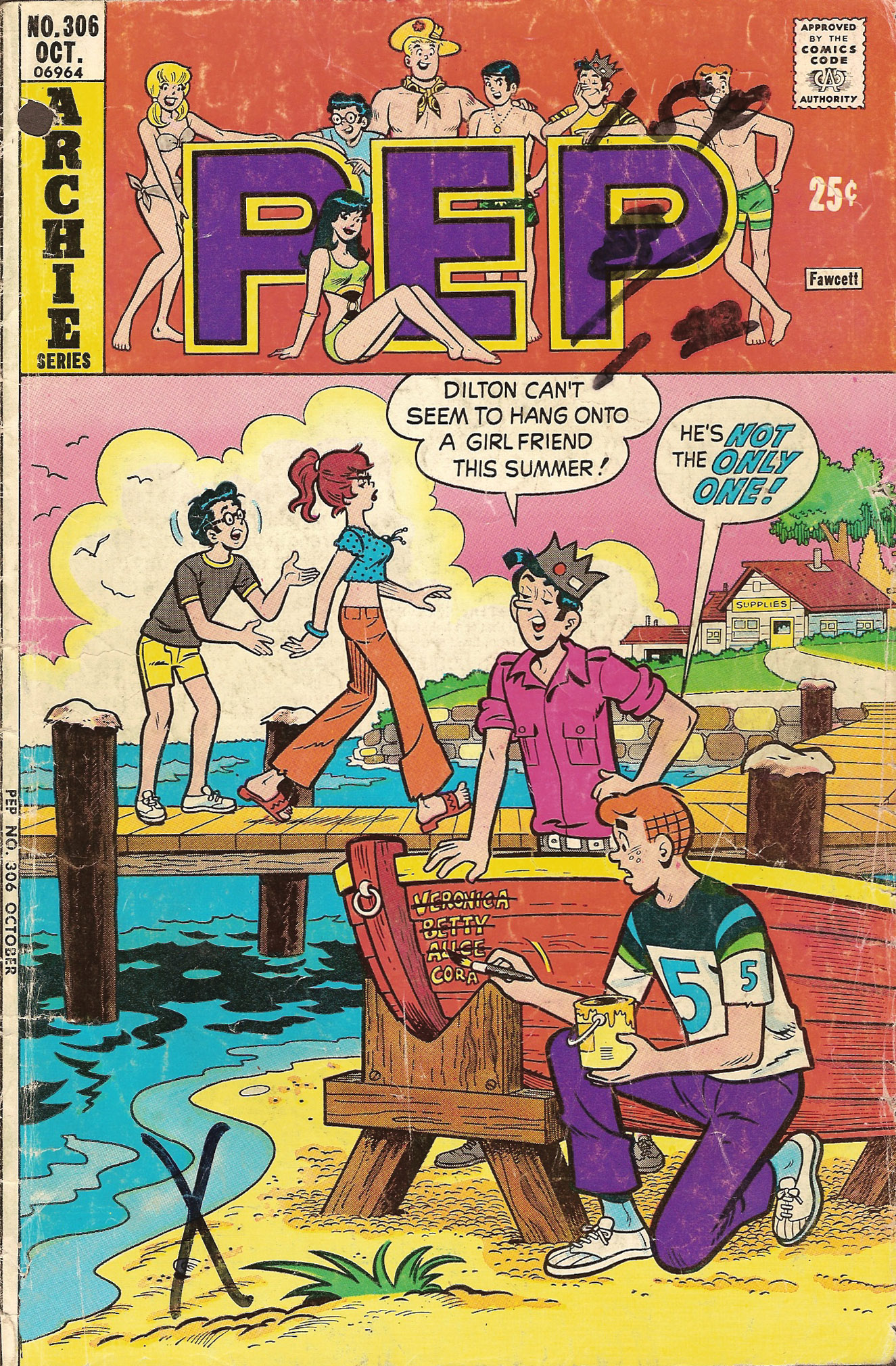 Read online Pep Comics comic -  Issue #306 - 1