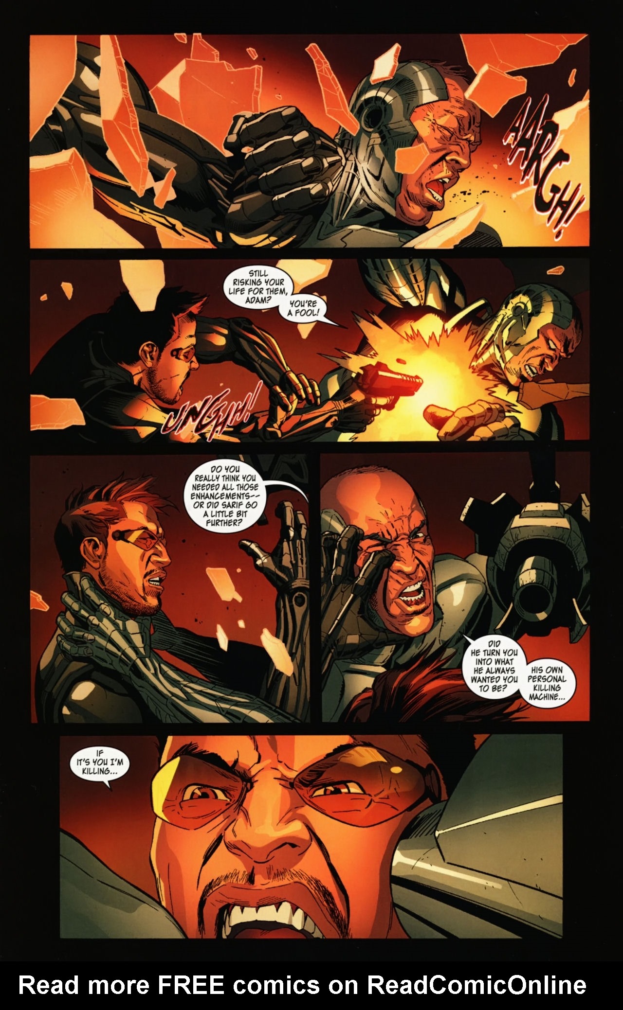 Read online Deus Ex comic -  Issue #6 - 9