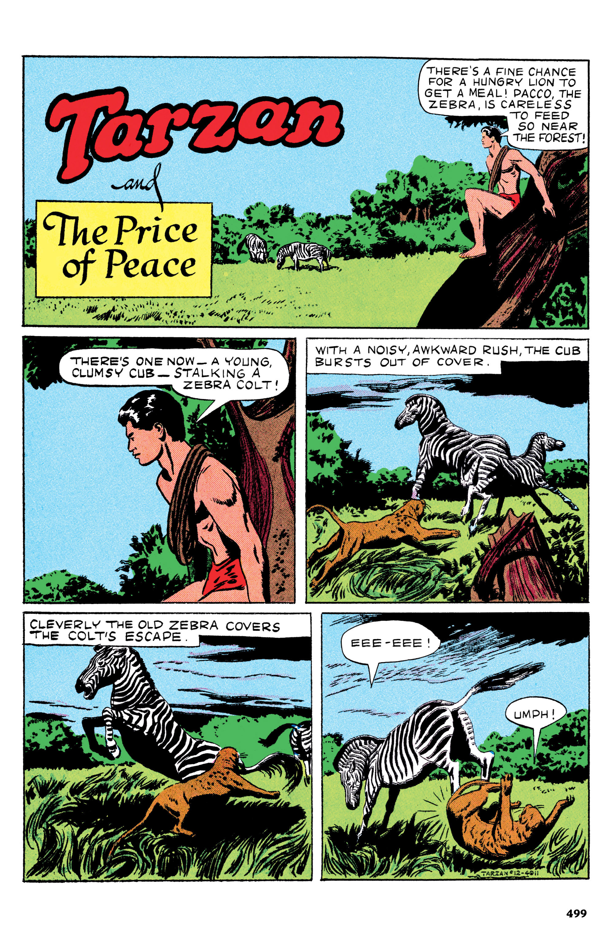 Read online Edgar Rice Burroughs Tarzan: The Jesse Marsh Years Omnibus comic -  Issue # TPB (Part 6) - 1